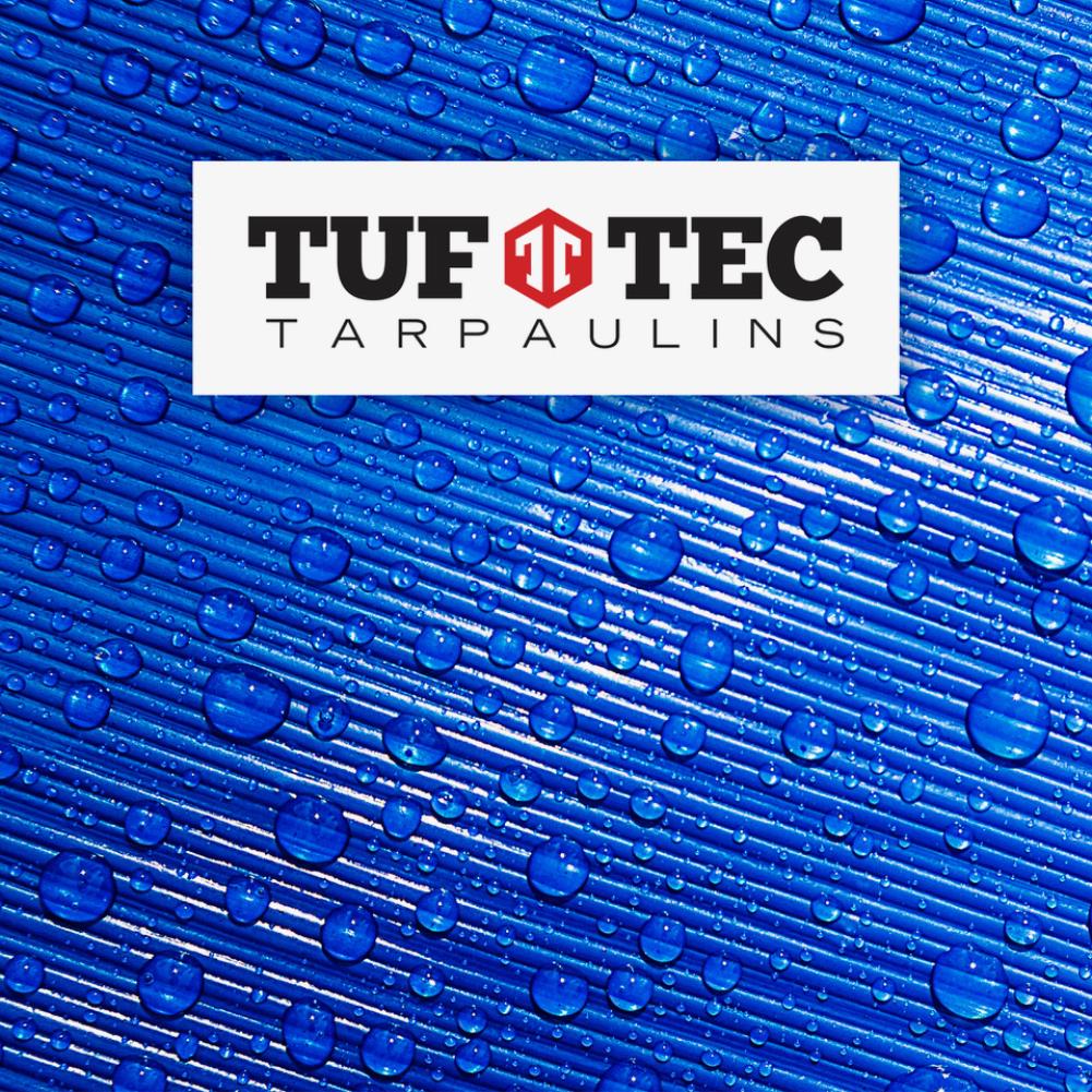 Tuf-Tec Premium 6-ft x 9-ft Blue Water resistant Commercial Plastic 6-mil Tarp