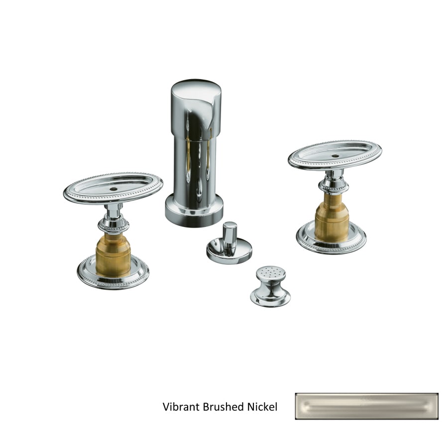 Kohler Antique Vibrant Brushed Nickel Vertical Spray Bidet Faucet At 5769