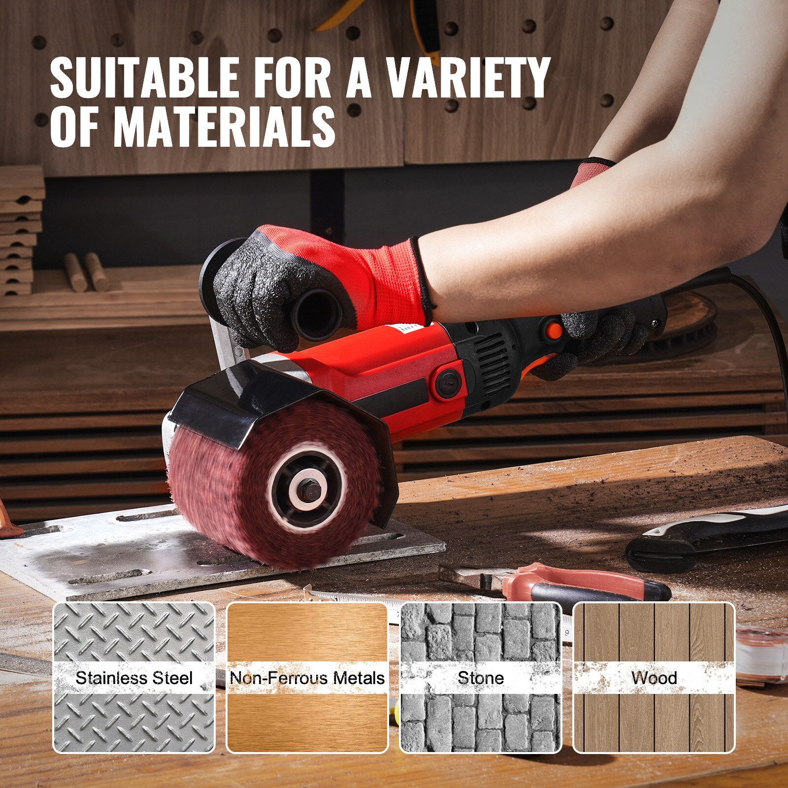 VEVOR SCLSJ1200W4L03992V1 Corded-Polishers - View #6