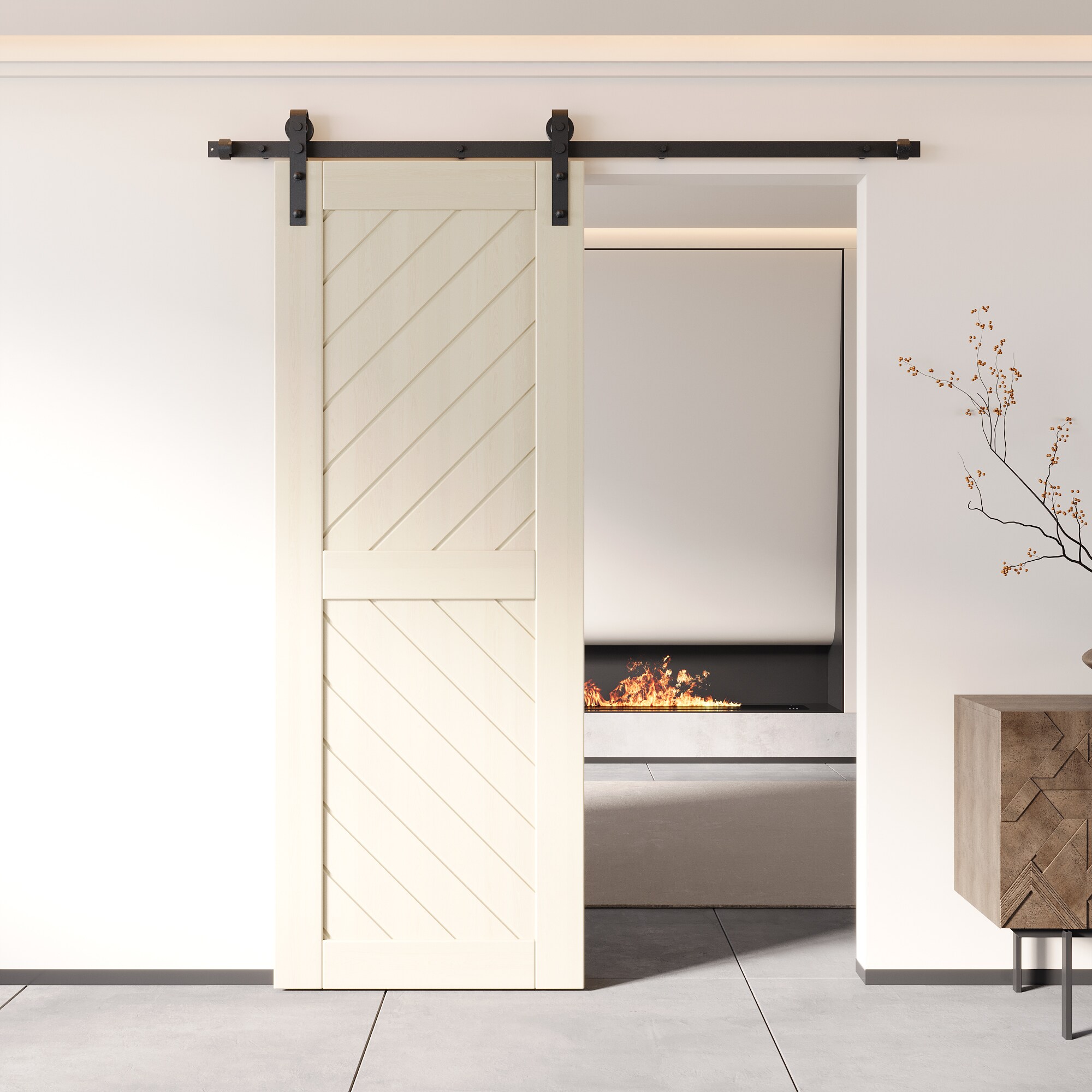 HOMACER XT3-2680-TG Barn-Doors - View #8