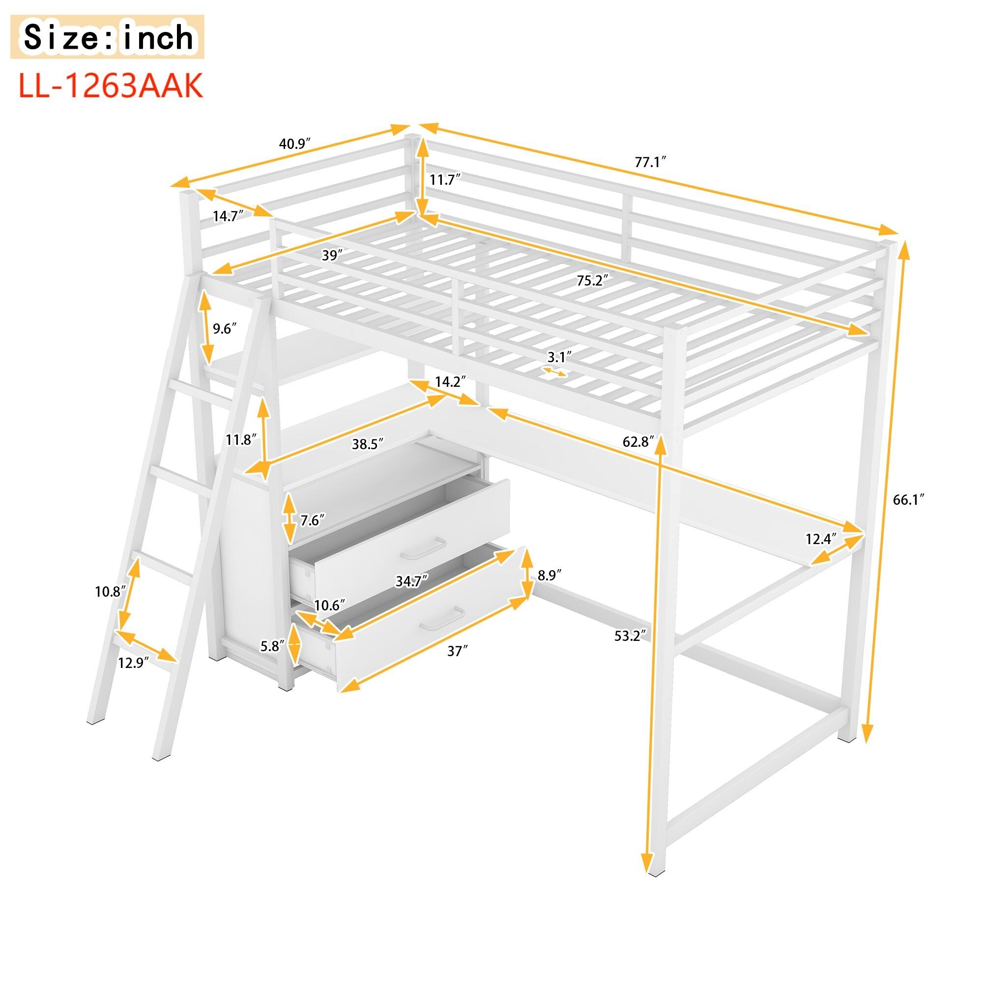 Yiekholo LL-1263AAK Bunk-Beds - View #8
