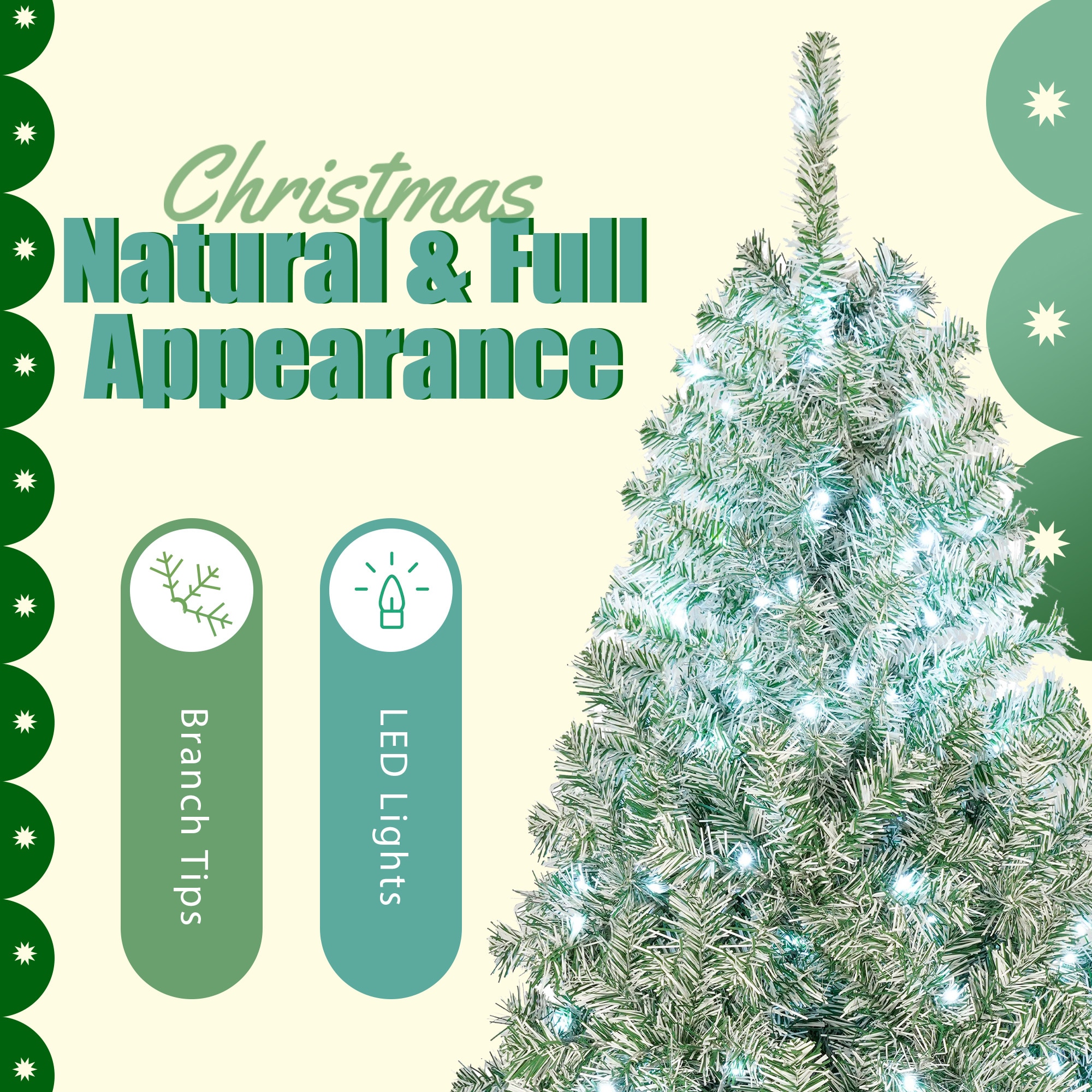 Forclover HYFW-TR808 Artificial-Christmas-Trees - View #4