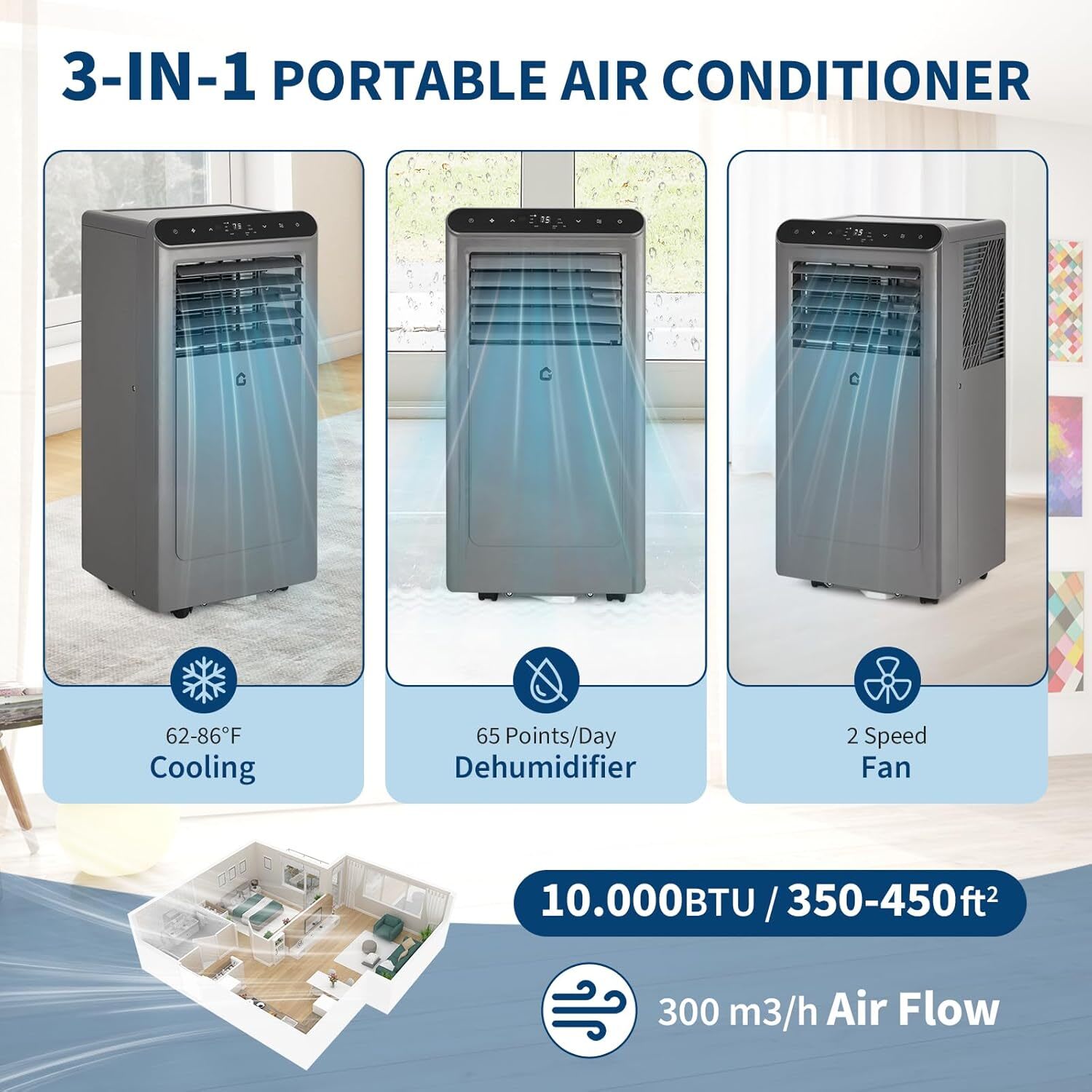 WhizMax LSHQQPHK-337J97FQ Portable-Air-Conditioners - View #4