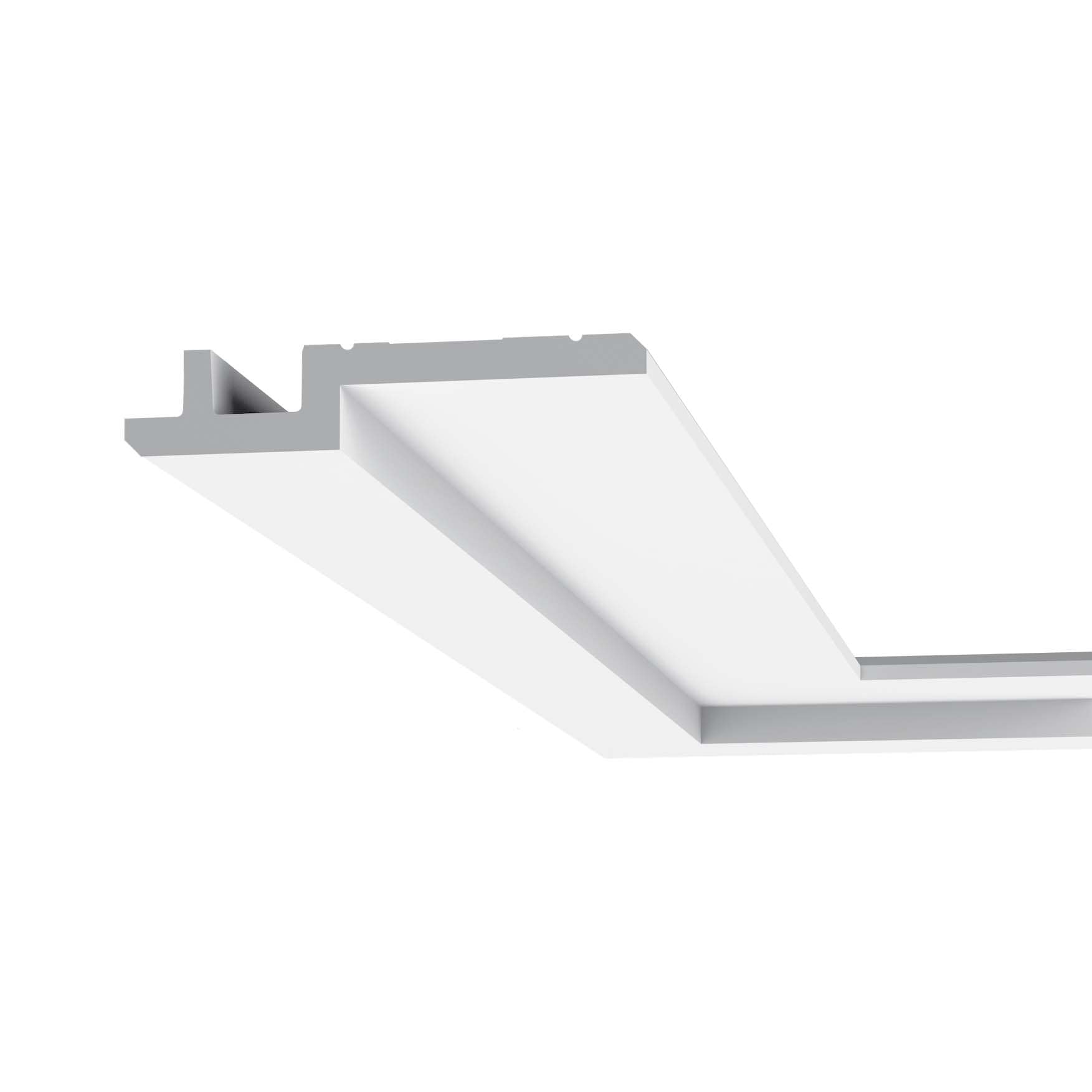 Orac Decor C395 6-1/8-in x 78-in Primed Polyurethane Crown Moulding