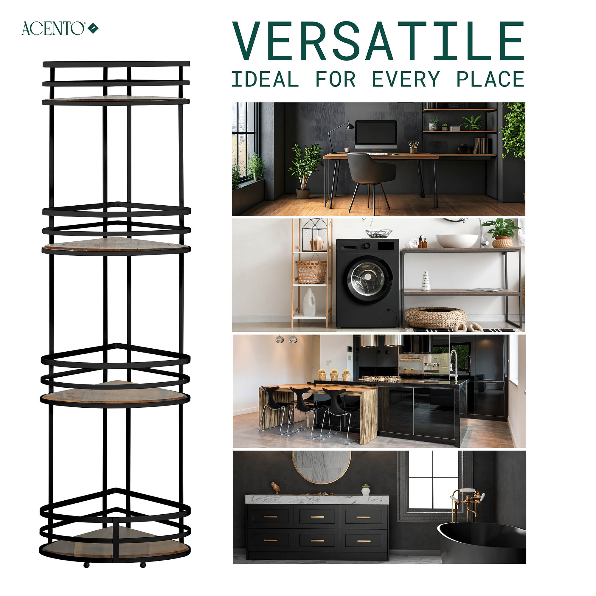 ACENTO FC425MBK Bathroom-Accessories - View #7
