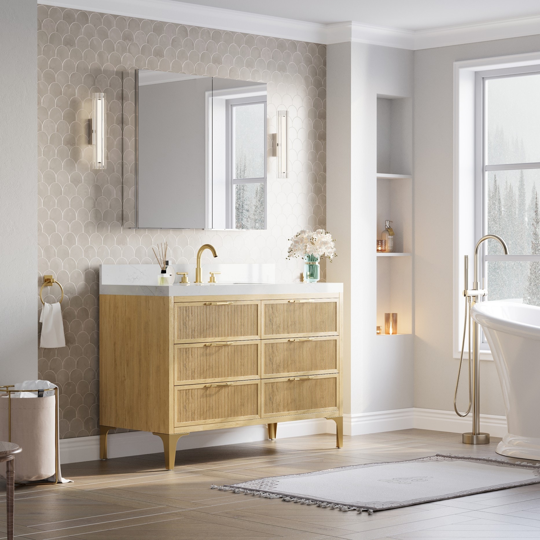 WELLFOR JRA16L20R32 Bathroom-Medicine-Cabinets - View #13