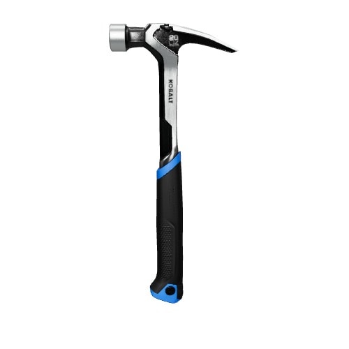 Kobalt 20-oz Smooth Face Steel Head Steel Rip Claw Hammer Kobalt 20-oz Smooth Face Steel Head Steel Rip Claw Hammer