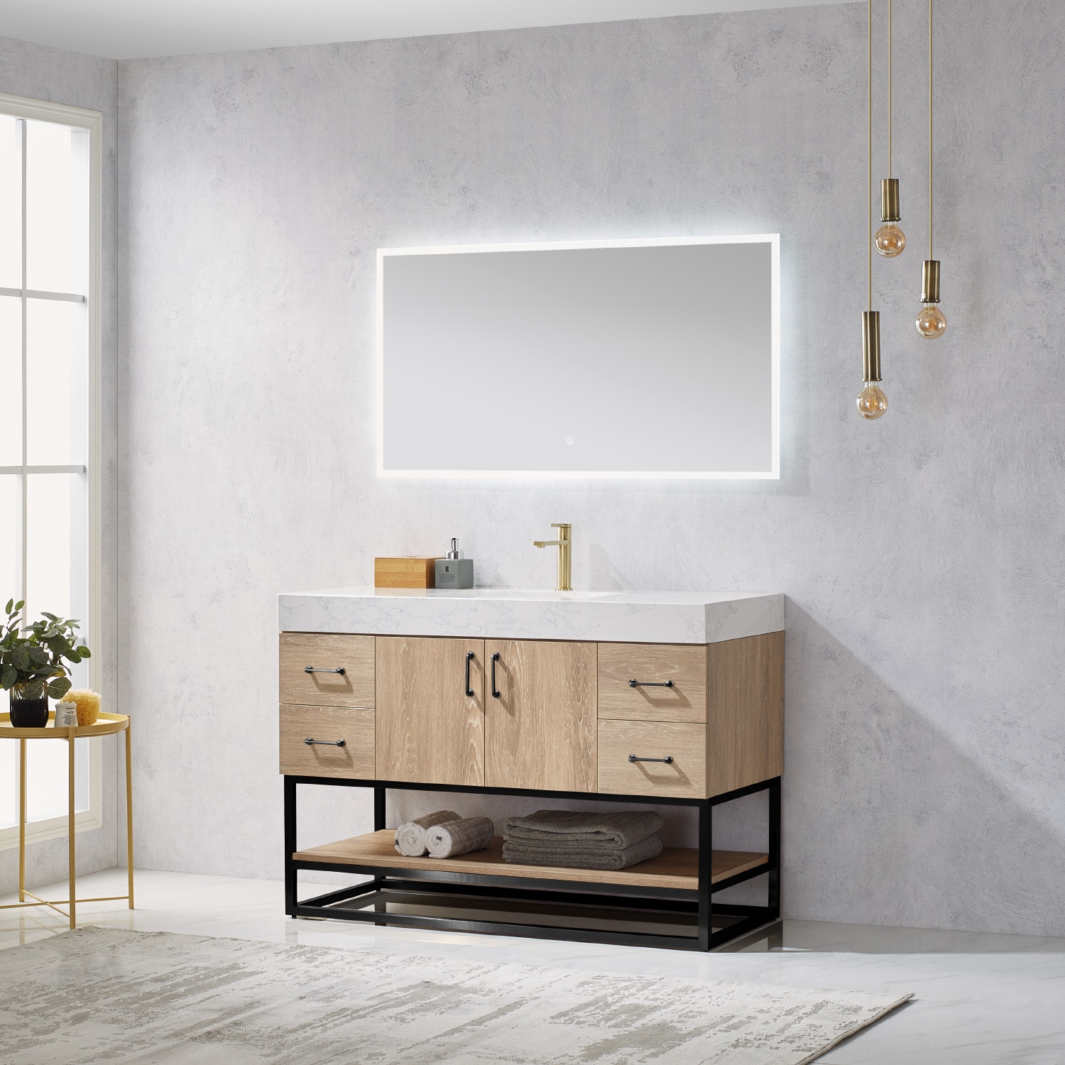 Vinnova 789048B-NO-GW Bath-Vanity-Combo - View #5