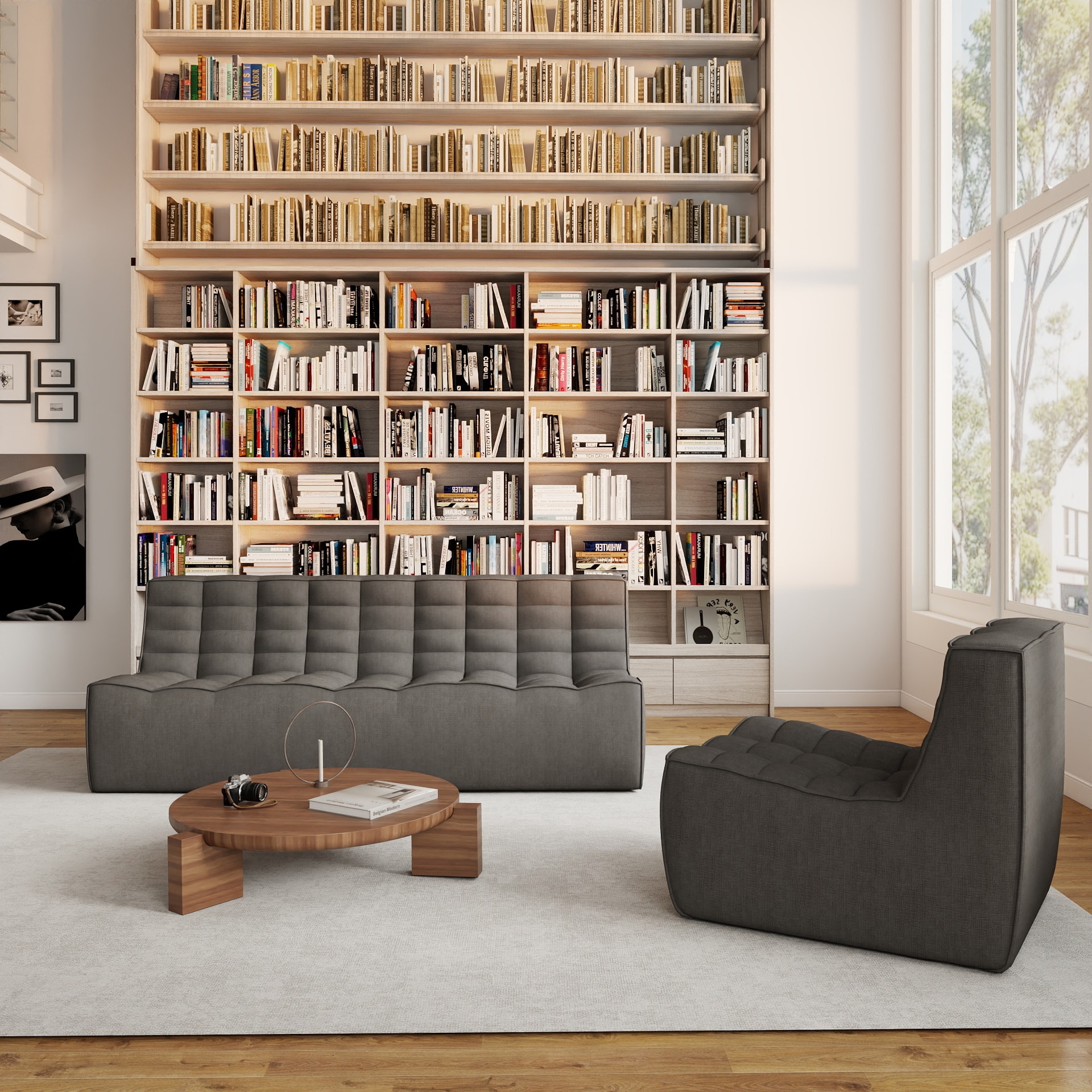 BuotiqHom DH-S1-131BK Sofas-Loveseats - View #7