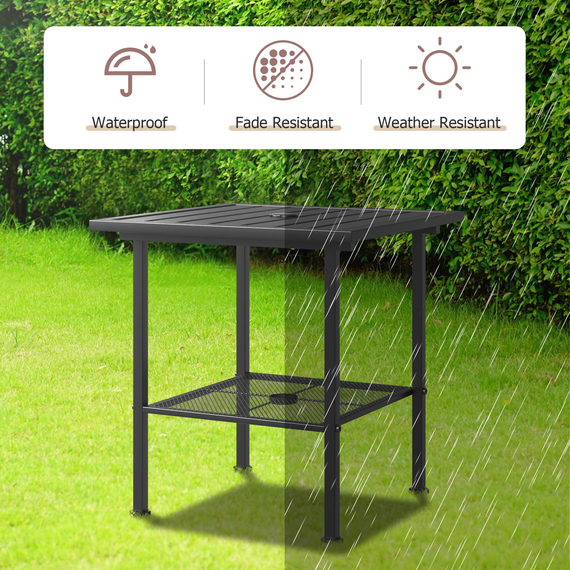 FUFU&GAGA LJY-KF200145-02 Patio-Tables - View #9