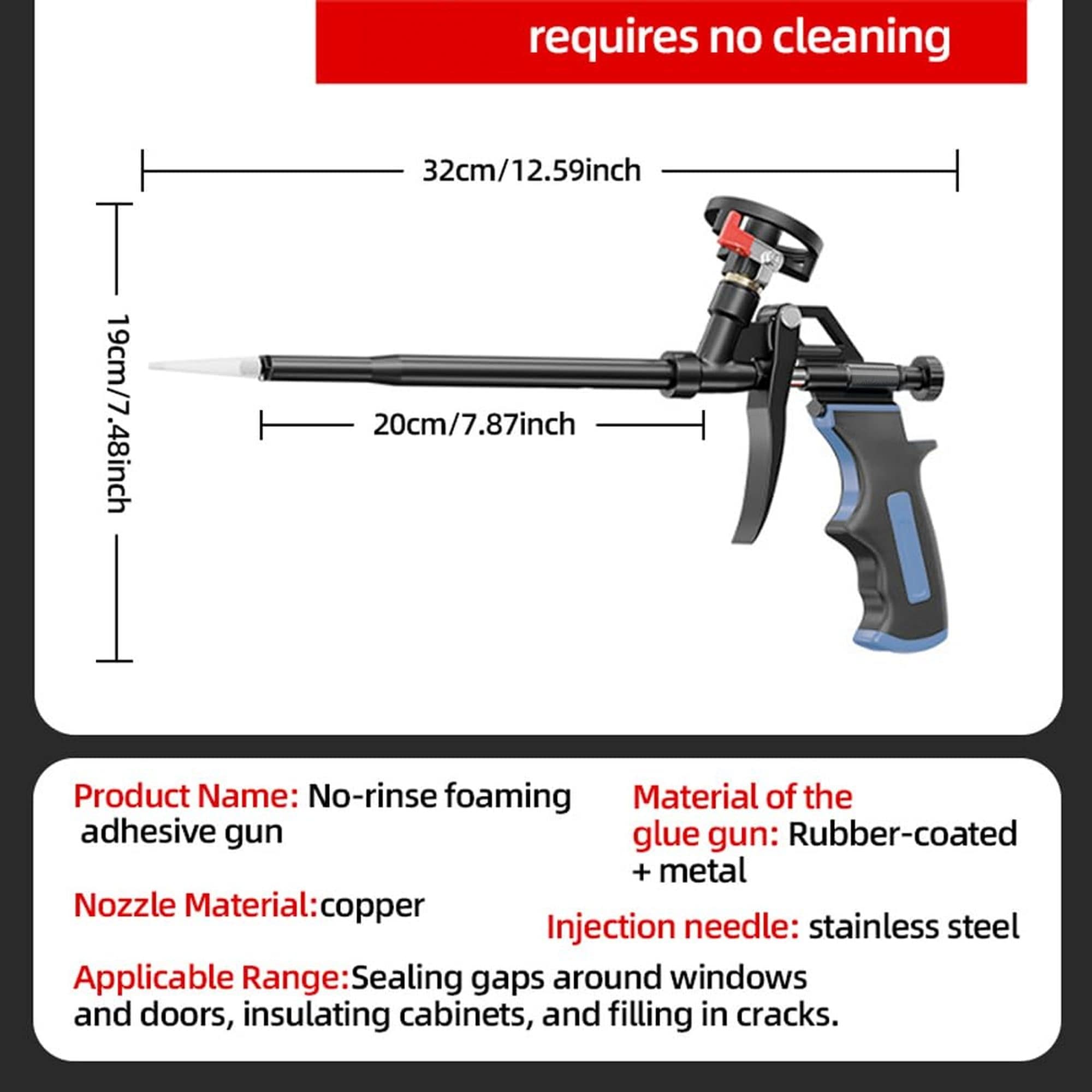 Angel Sar Heavy Duty High Precision Expanding Spray Foam Dispensing Gun ...