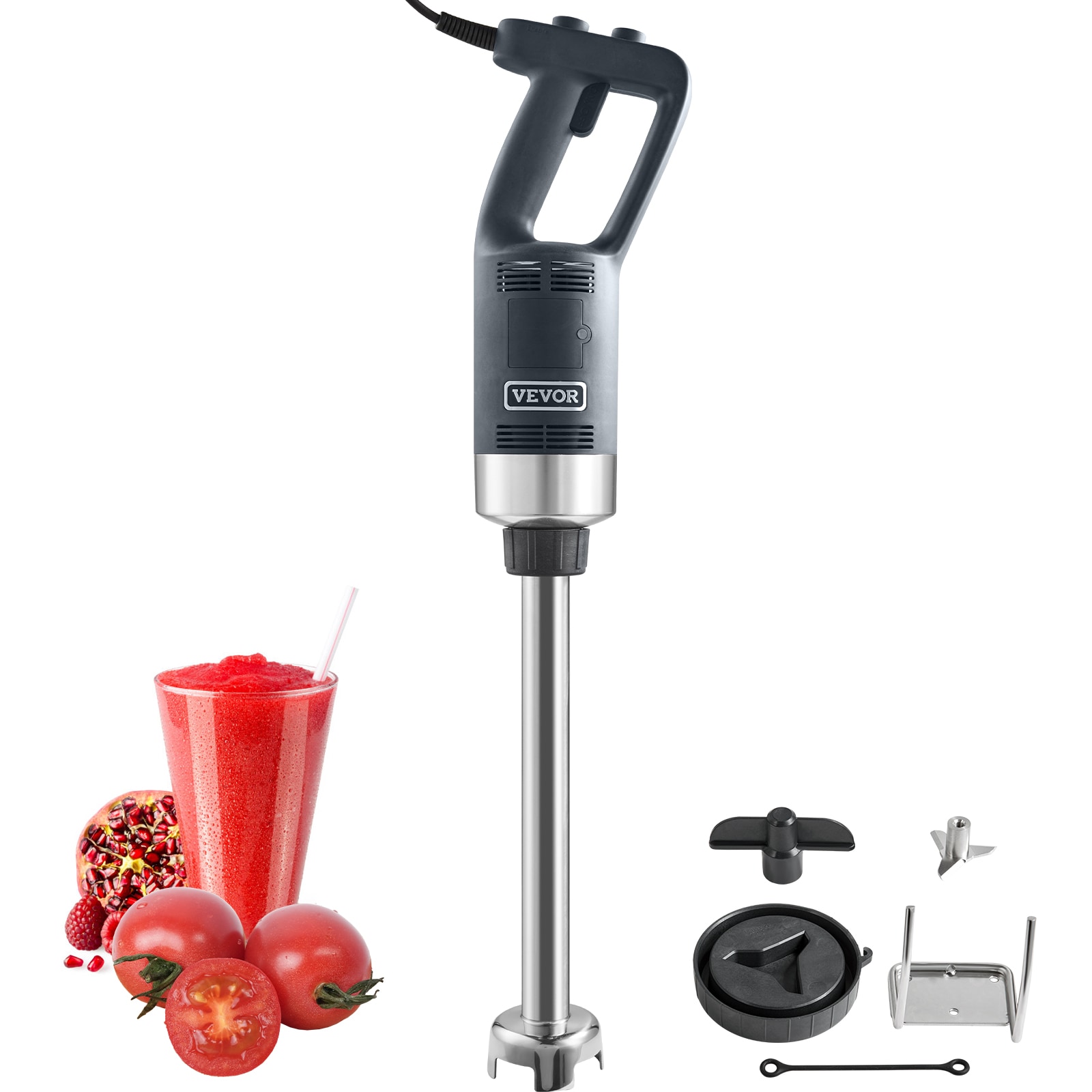 VEVOR 750W 16″ Heavy Duty Mixer 20000-Speed 750-Watt Immersion Blender (Stainless Steel Blade) ZXSCJBQYCBSDJJDGJV1 Sansujyuku sansujyuku.com