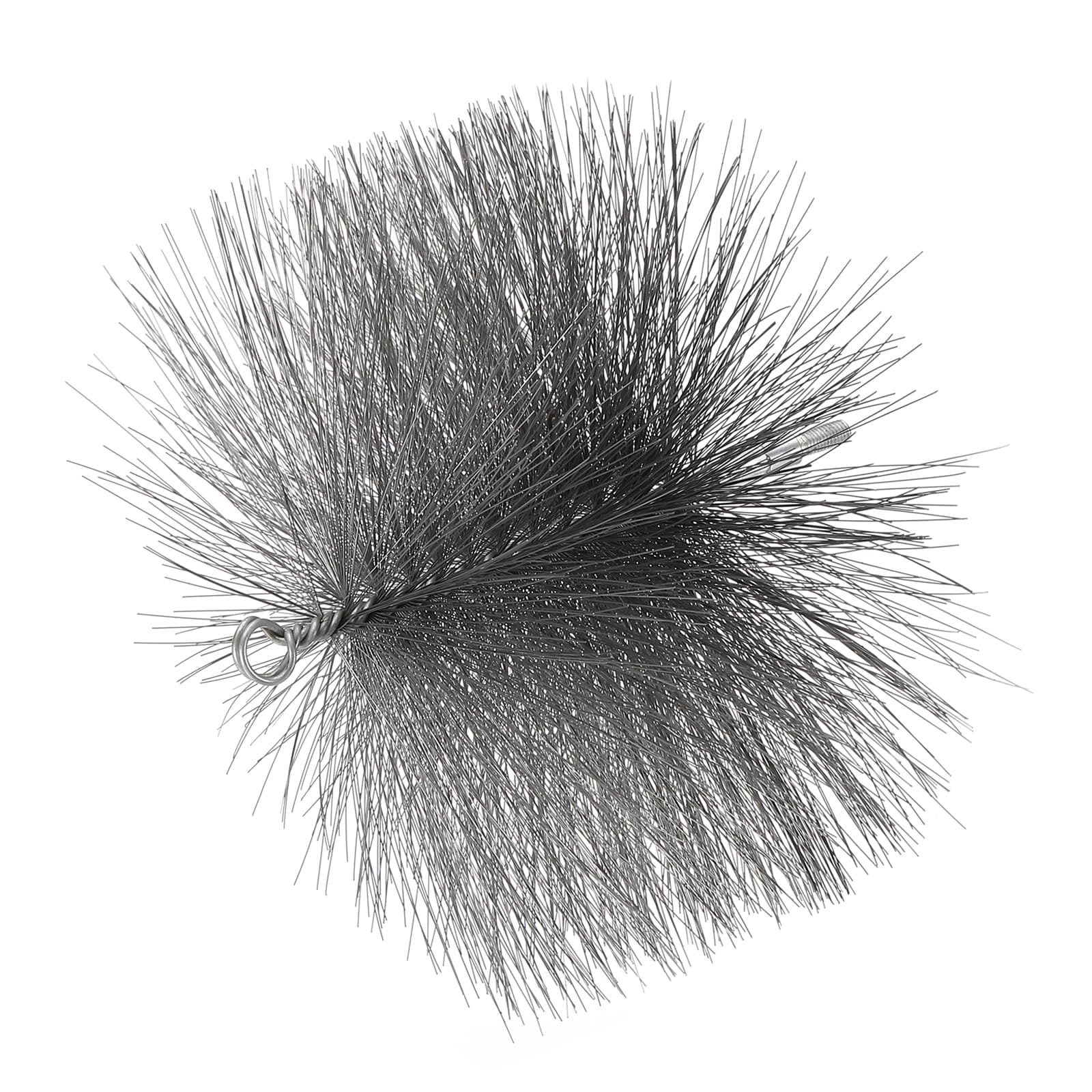 Afoxsos 8 Inch Stainless Steel Wire Chimney Cleaning Brush with 1/4 Inch Fitting for Fireplace Stove and Dryer Pipes durable #LAF0820F263