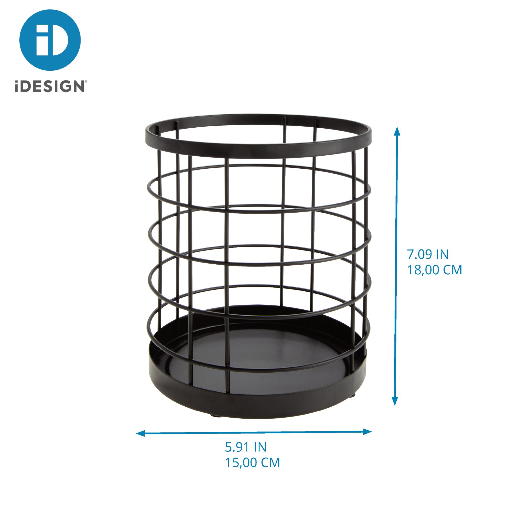 allen + roth 51739CT Kitchen-Utensil-Holder - View #5