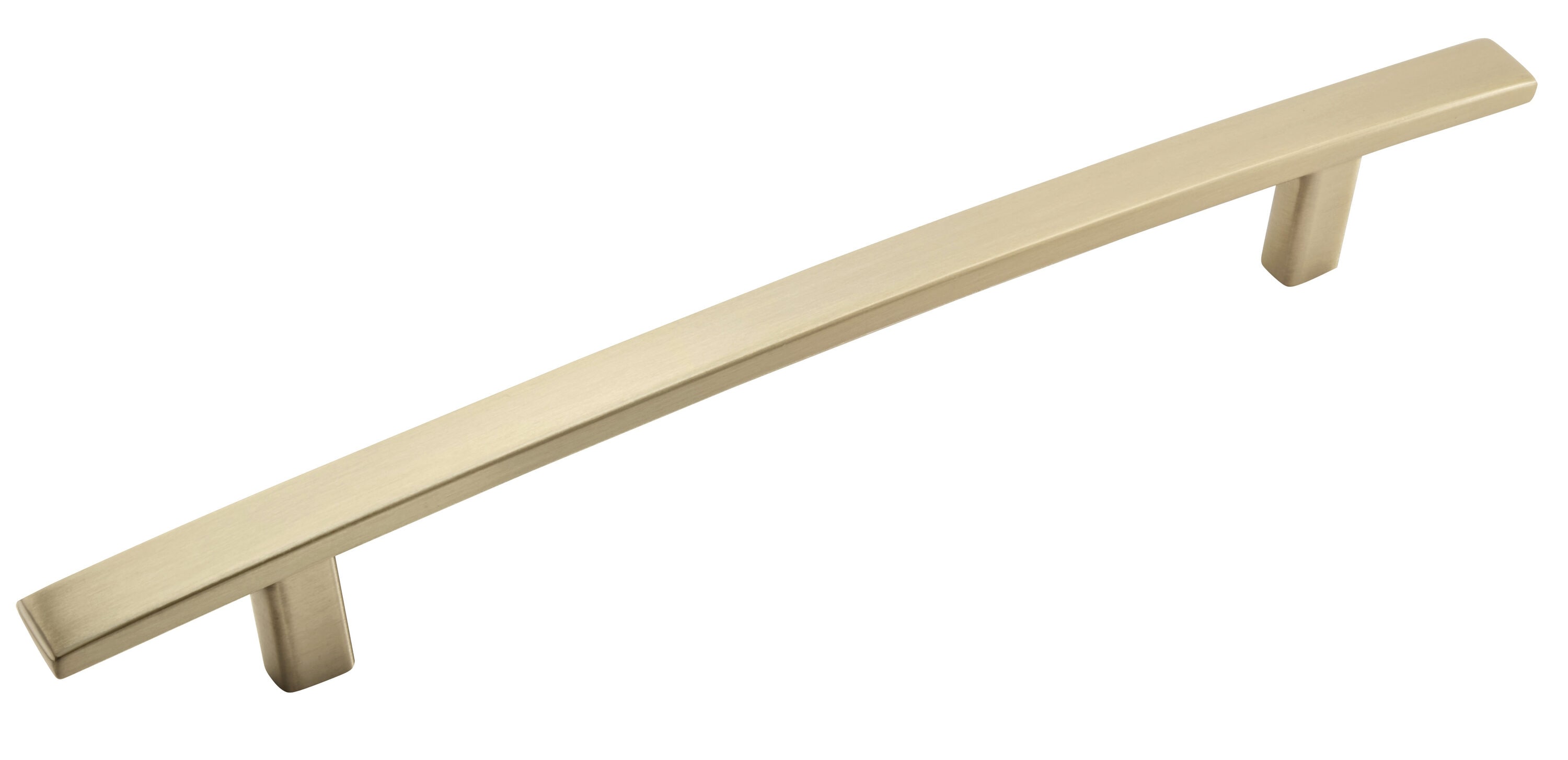 Amerock 10VMP26204BBZ Cyprus 6-5/16-in , 160mm Center to Center Golden Champagne Arch Handle 10 -Pack