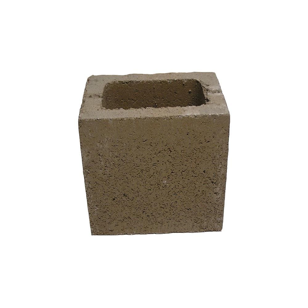 QUIKRETE 6-in W x 8-in H x 8-in L Cored Concrete Block in the Concrete ...