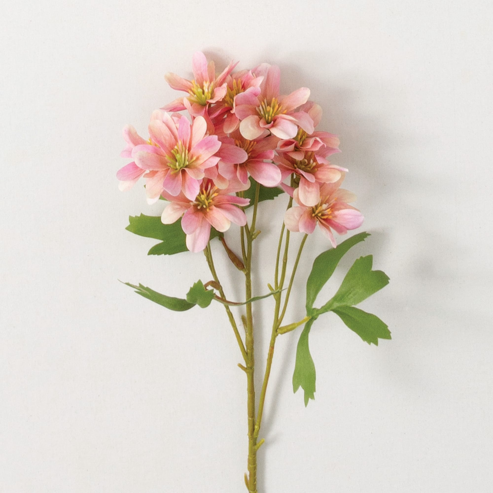 Sullivans GG994 PI 22-Inches Light Pink Indoor Desktop Mixed greenery Artificial flower