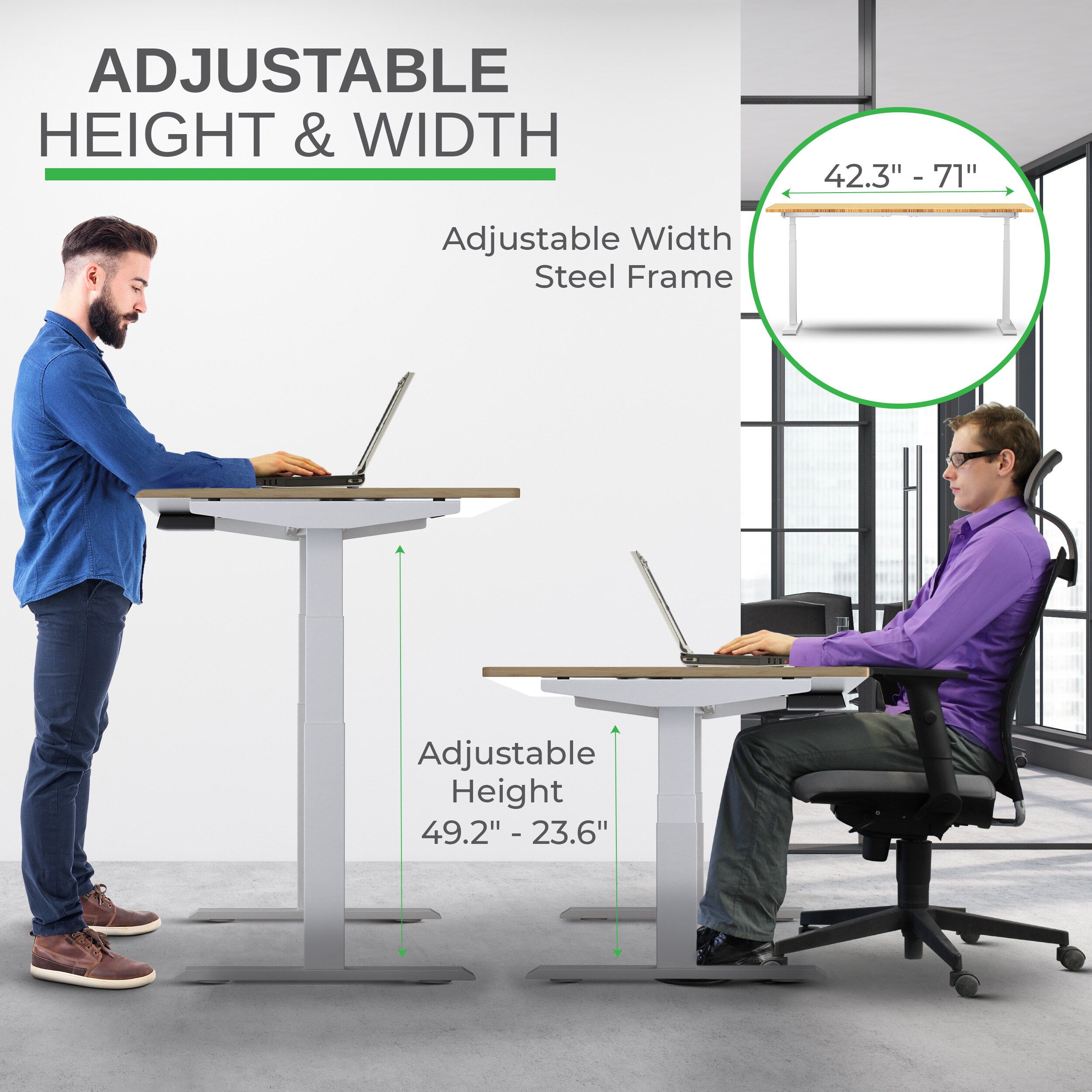 Uncaged Ergonomics RUW desks - View #7
