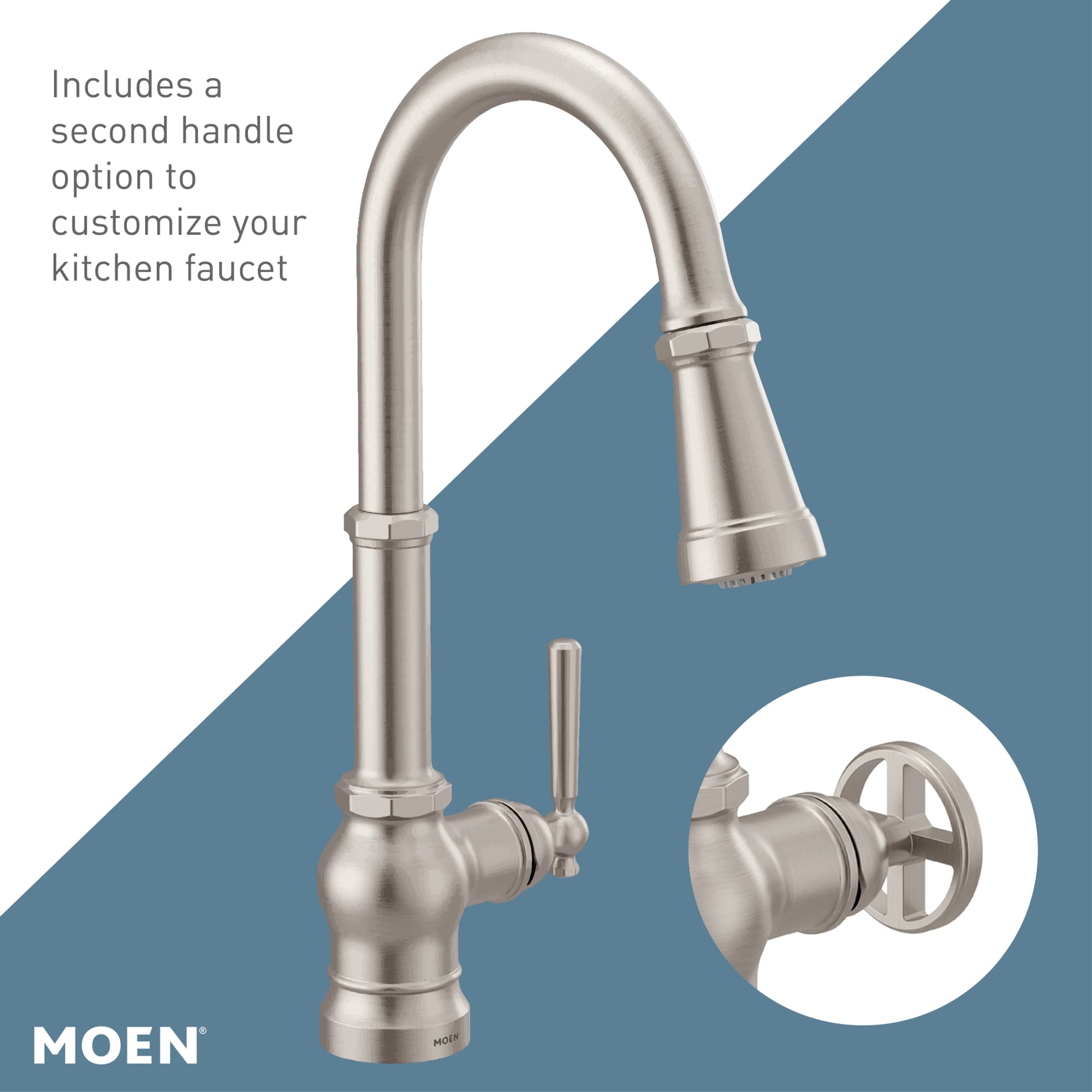 Moen S72003SRS Kitchen-Faucets - View #3