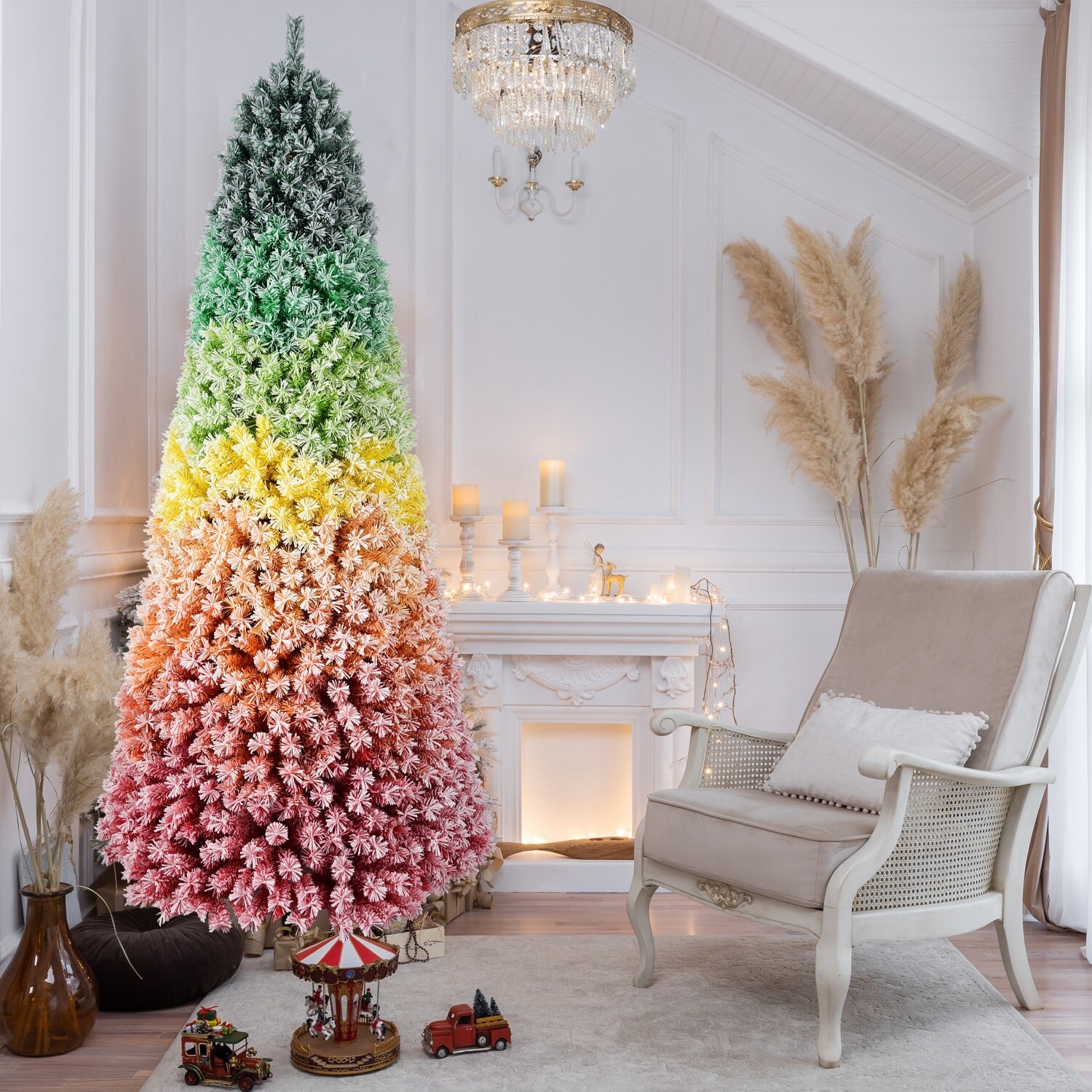 Wooakway FXLS0605-510A46 Artificial-Christmas-Trees - View #3