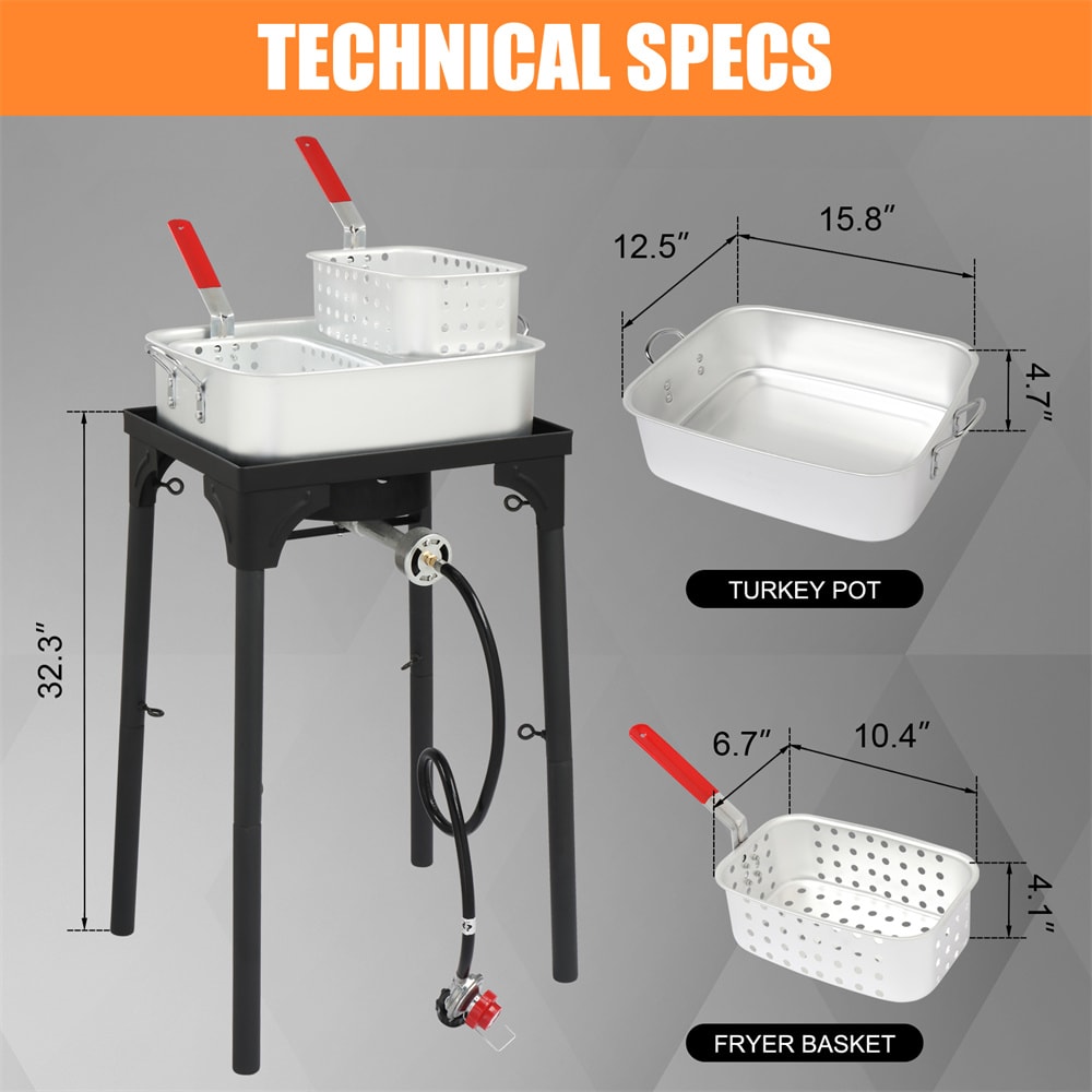 Outopee LO1G57000906 Gas-Turkey-Fryers - View #3
