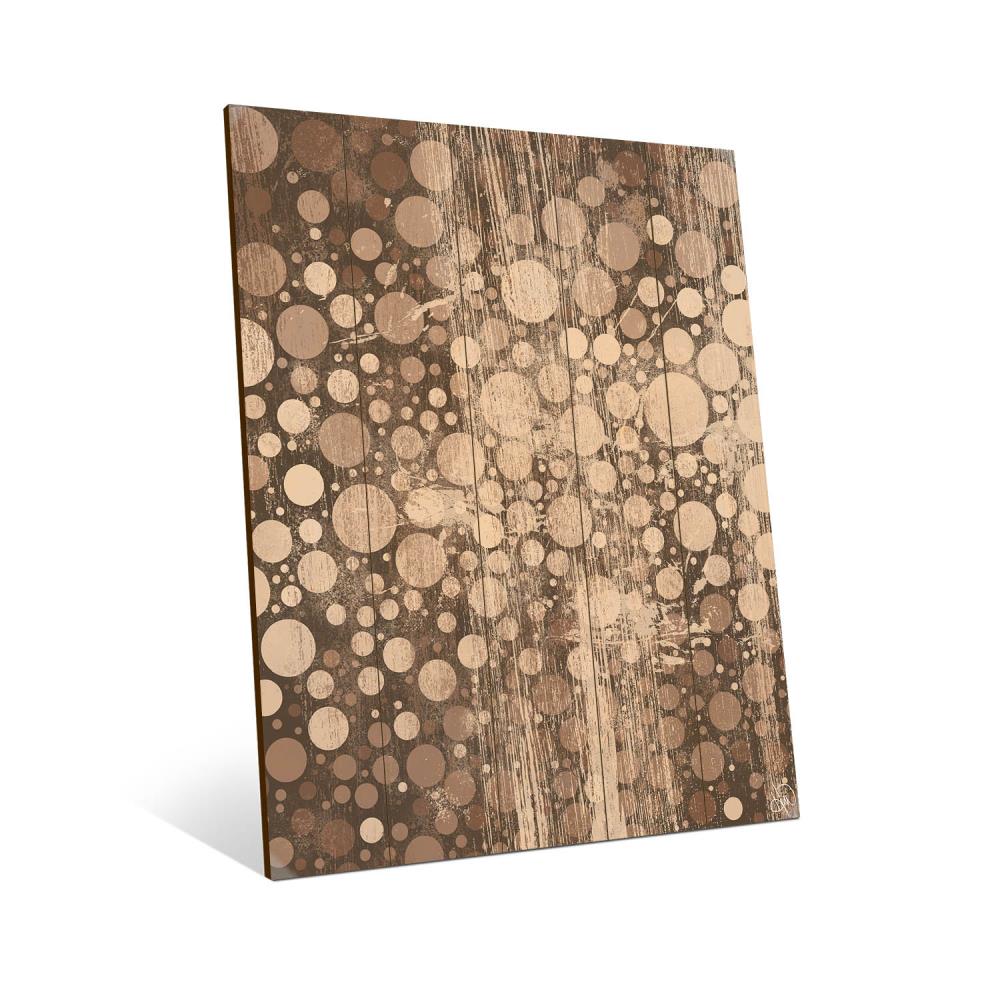 Creative Gallery 14-in H x 11-in W Abstract Wood Print at Lowes.com