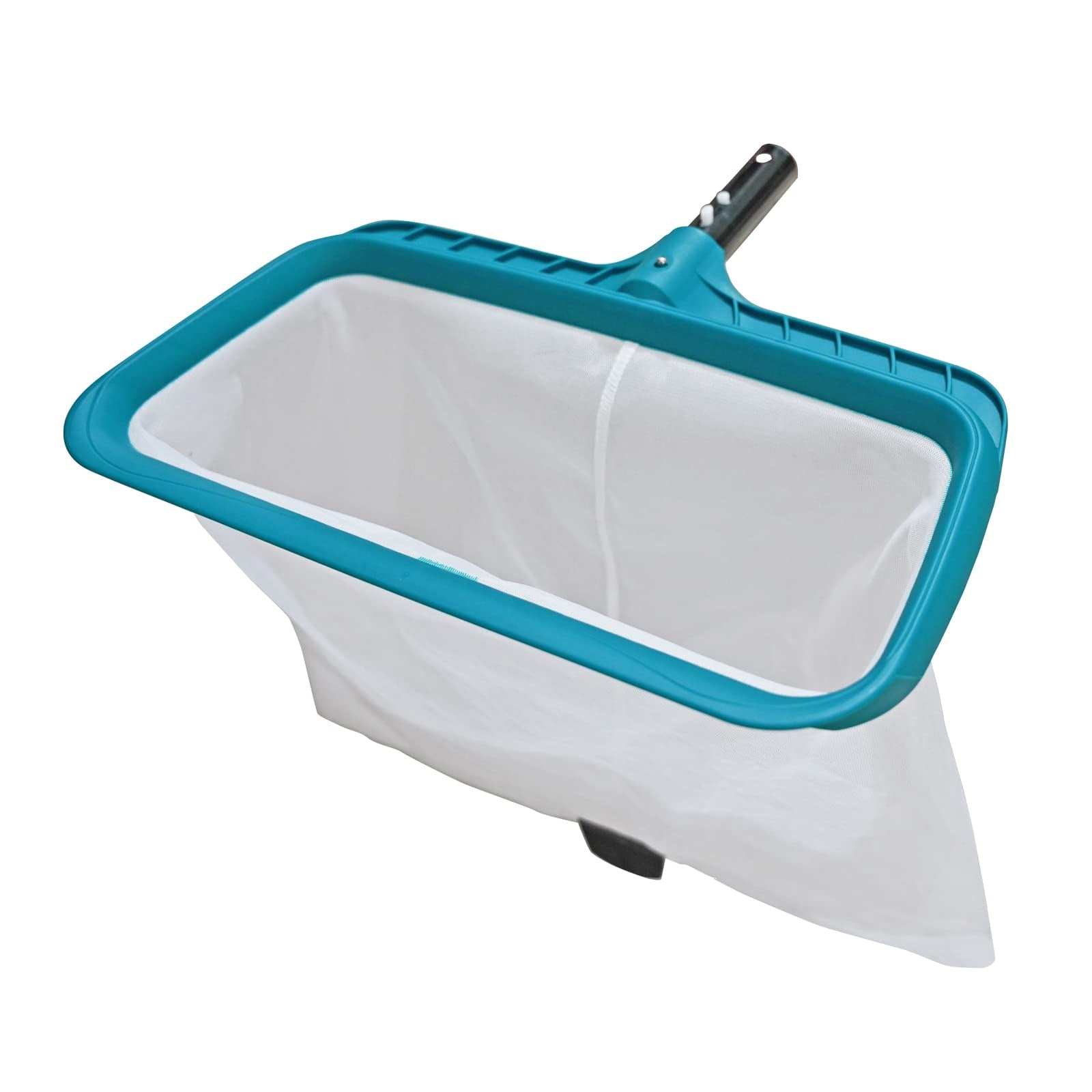 Justincity  Professional Pool Skimmer Net Heavy Duty Leaf Rake with Deep Fine Mesh Bag Large Capacity for Fast Cleaning and Easy Debris Removal