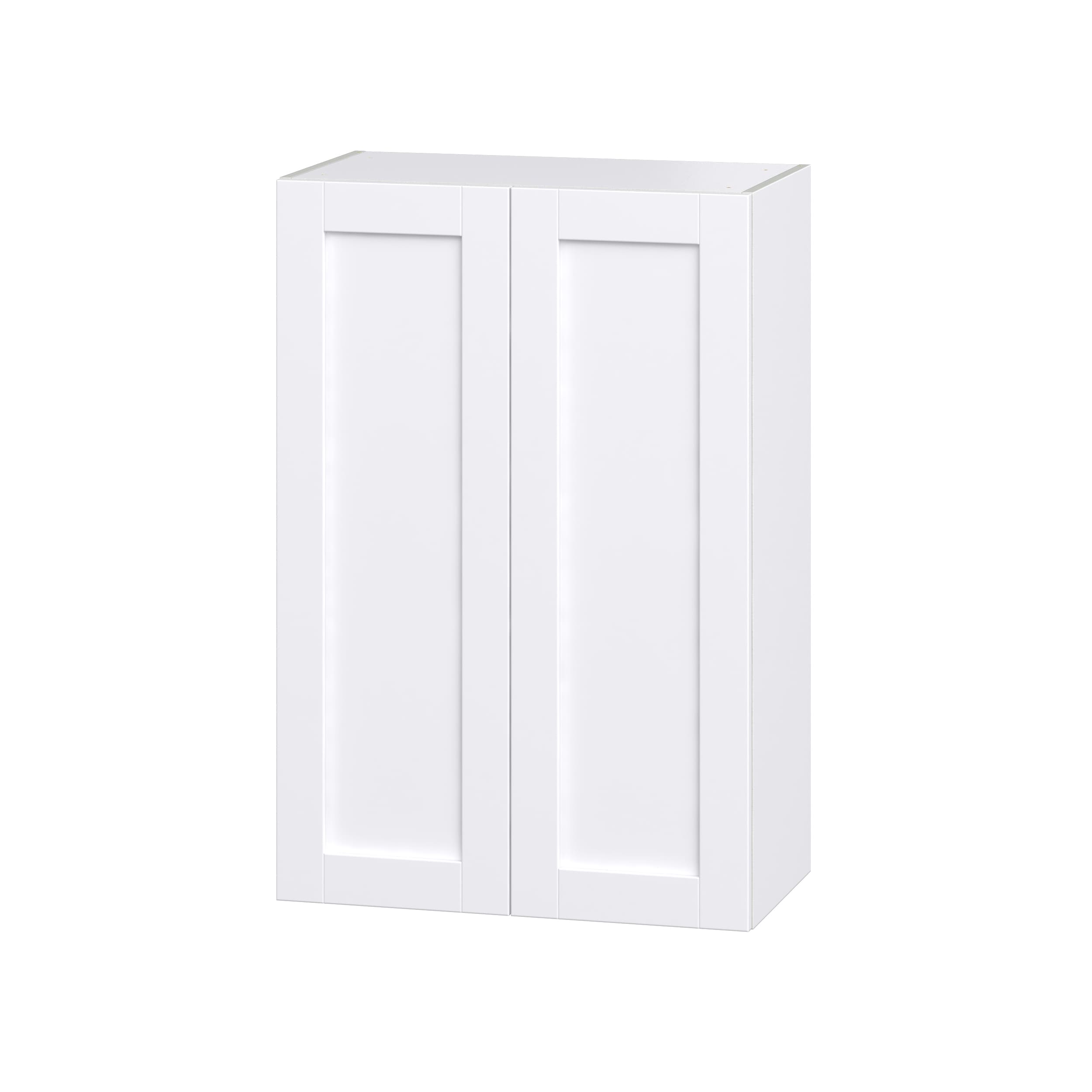 Hugo&Borg DSW2740-RM Rosemont 27-in W x 40-in H x 14-in D Glacier White Wall Fully assembled Cabinet (Recessed Panel Shaker)