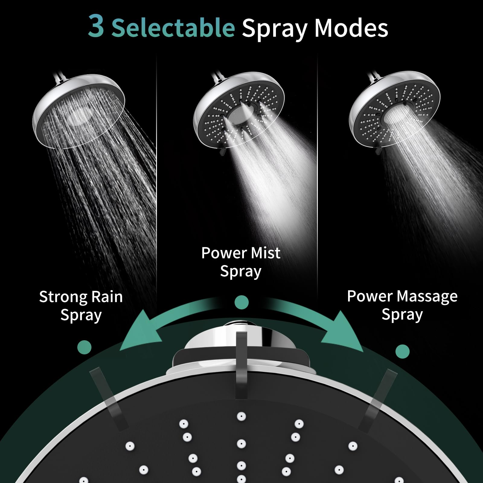 AKSCYZM LAK0729K097 Fixed-Showerhead - View #6