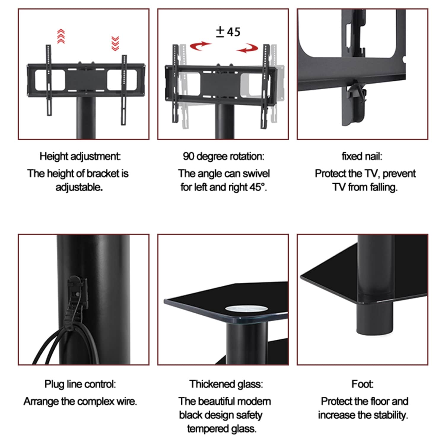 SINOFURN SYA440040BN Tv-Stands - View #10