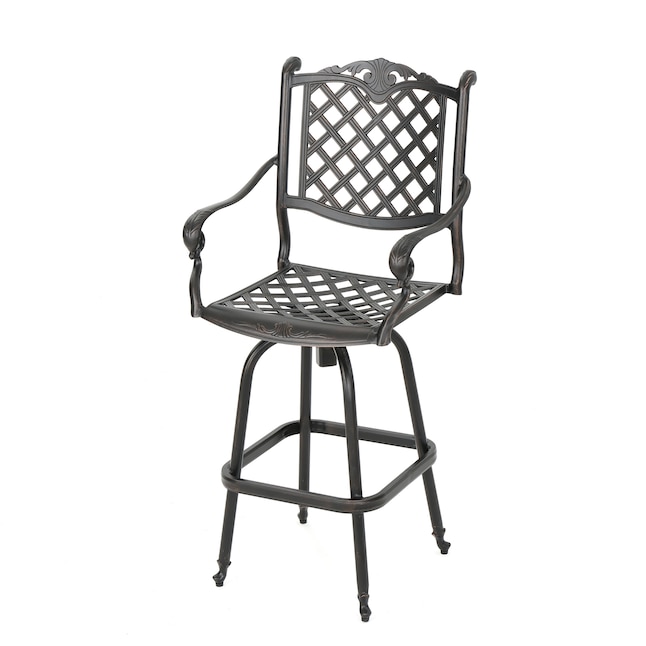 Swivel Bar Stool Chair, Steel Wire Mesh Bar Stool