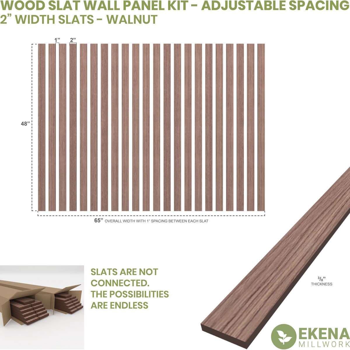 Ekena Millwork SWW66X48X0375WA Wall-Planks - View #2