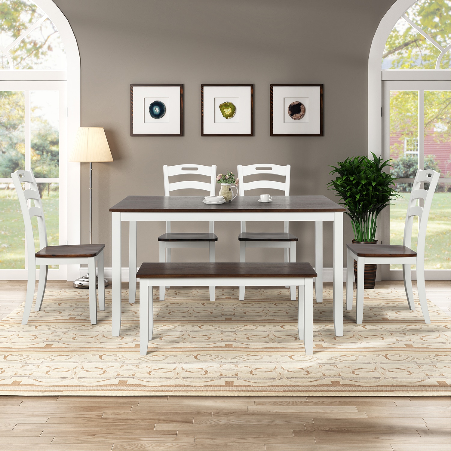 SINOFURN SYA010122WT Dining-Sets - View #3