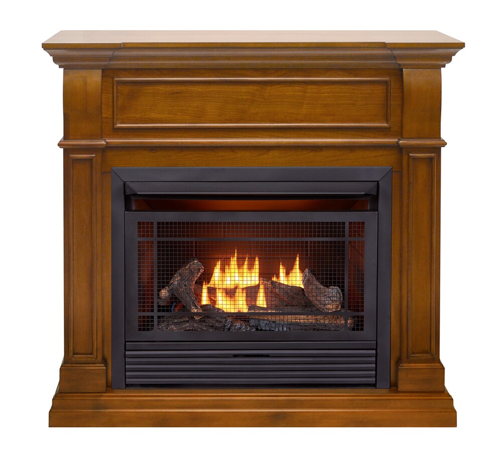 Duluth Forge DFS-300T-4AS 41.75-Inches Apple Spice Ventless Liquid Propane and Natural Gas Fireplace