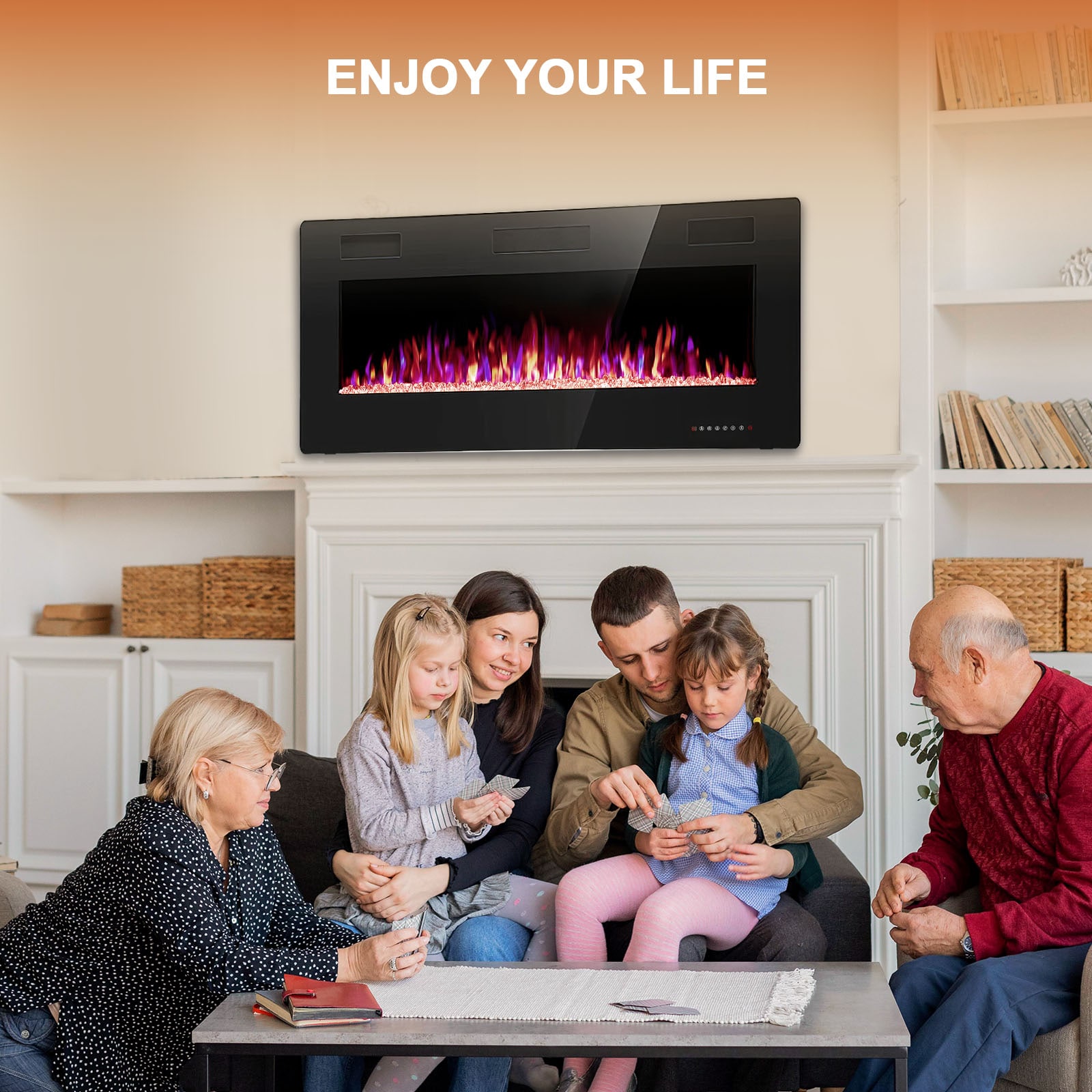 R.W.FLAME 836C3 Electric-Fireplaces - View #6