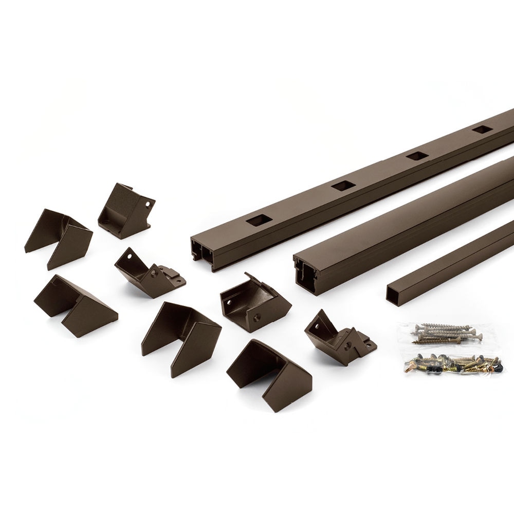 Trex Signature 8-ft x 42-in Bronze Aluminum Deck Rail Kit