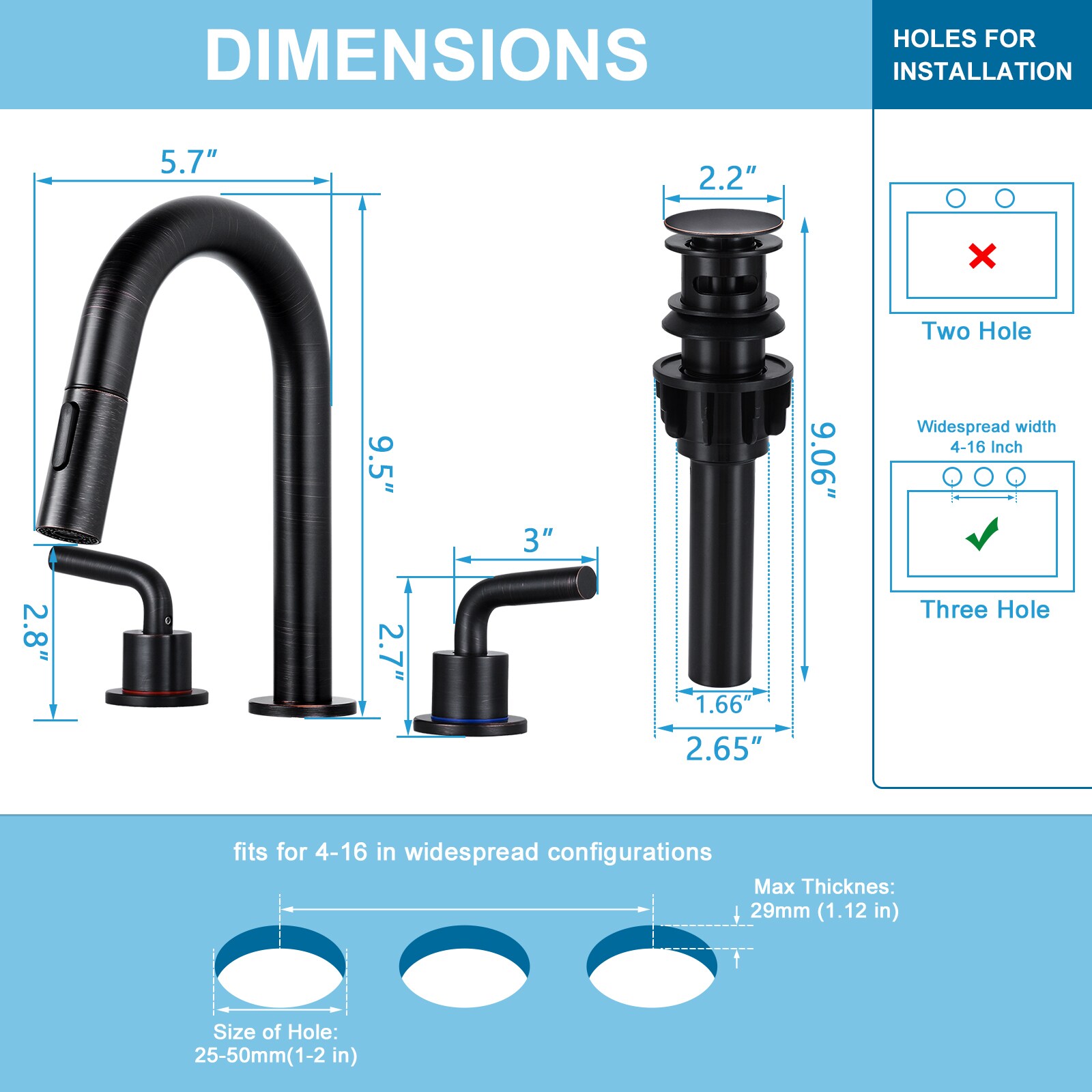 BOKETTO TPLT-2011ORB-XS Lavatory-Faucets - View #8