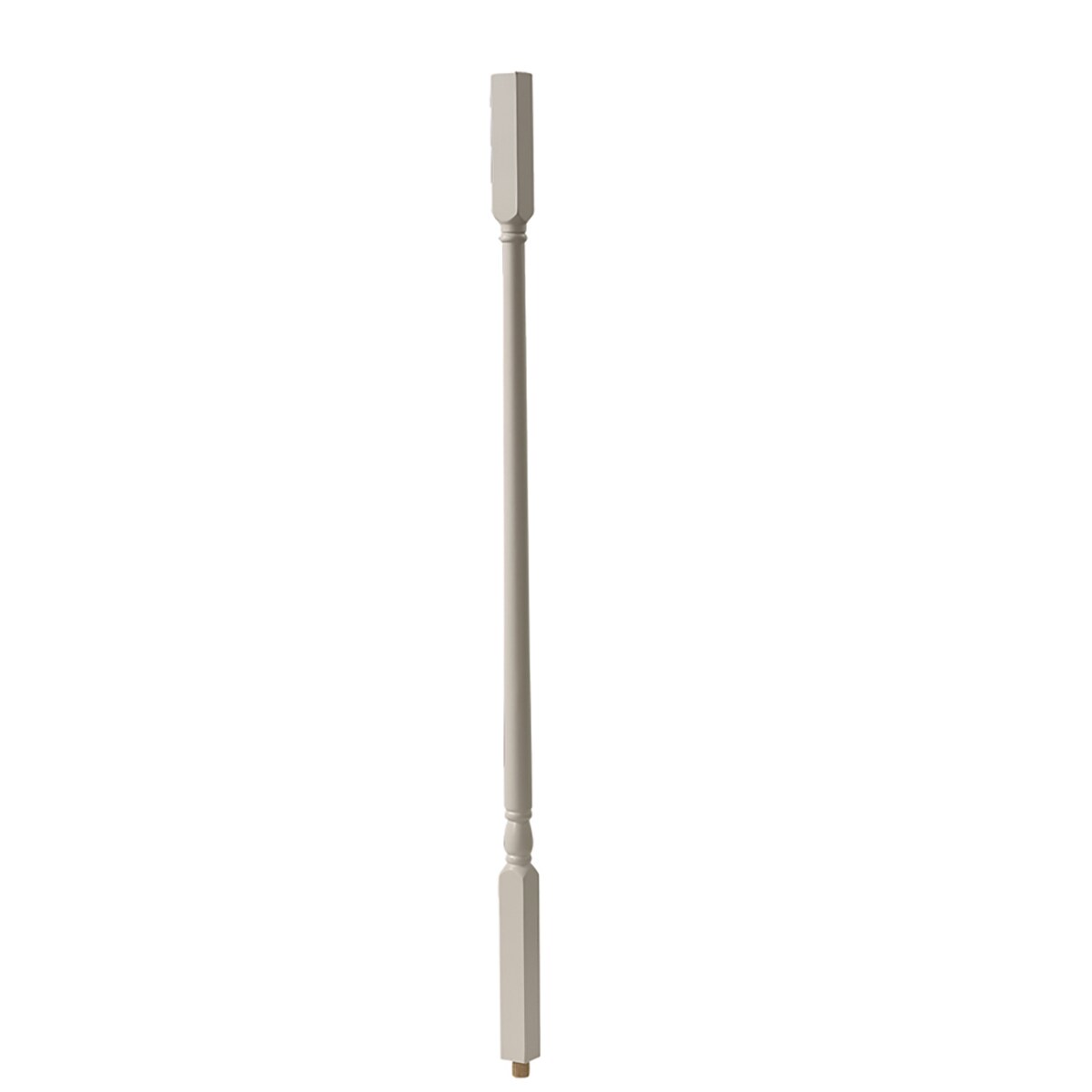 L.J. Smith Stair Systems SWPMD5141 36 36-in x 1.25-in Primed Poplar Square Top Stair Baluster