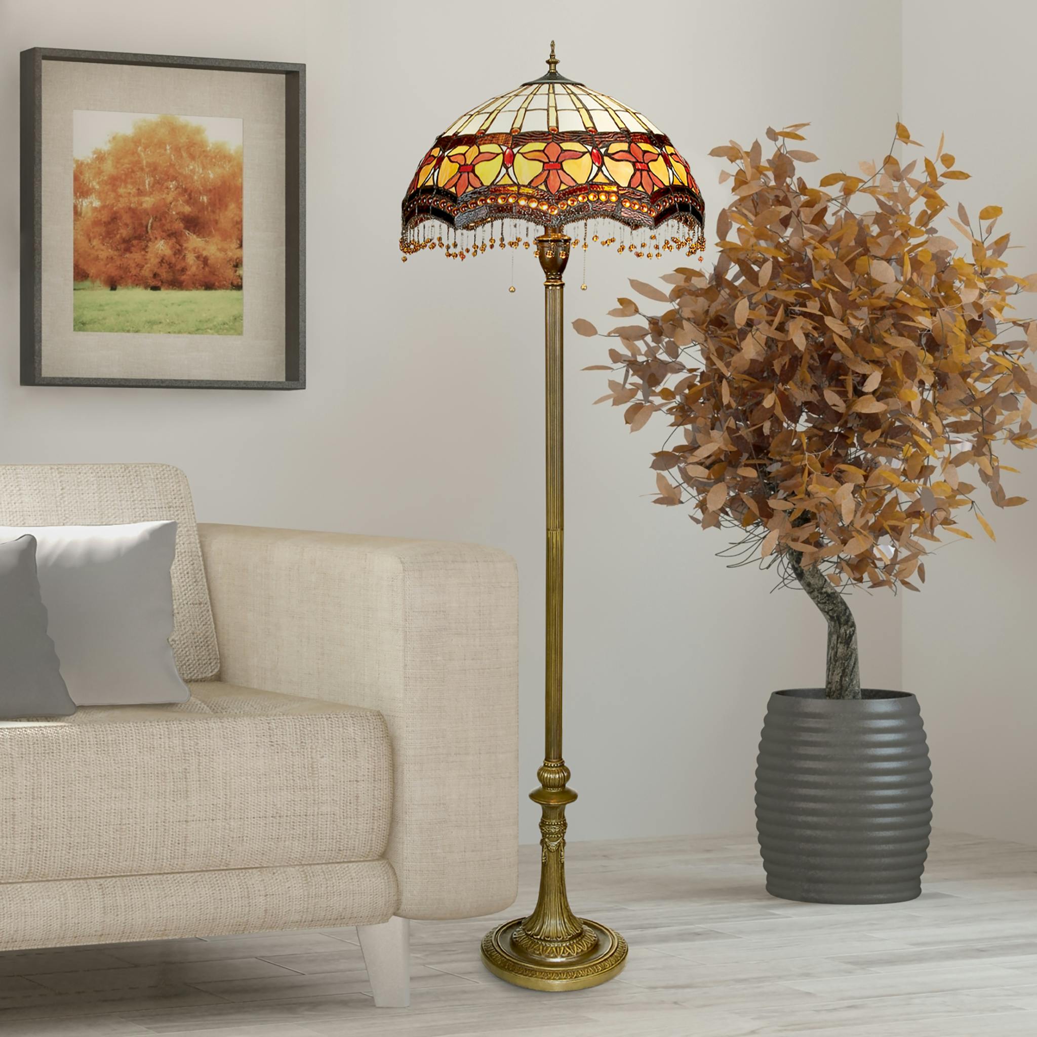 Design Toscano TF10018 floorlamps - View #2