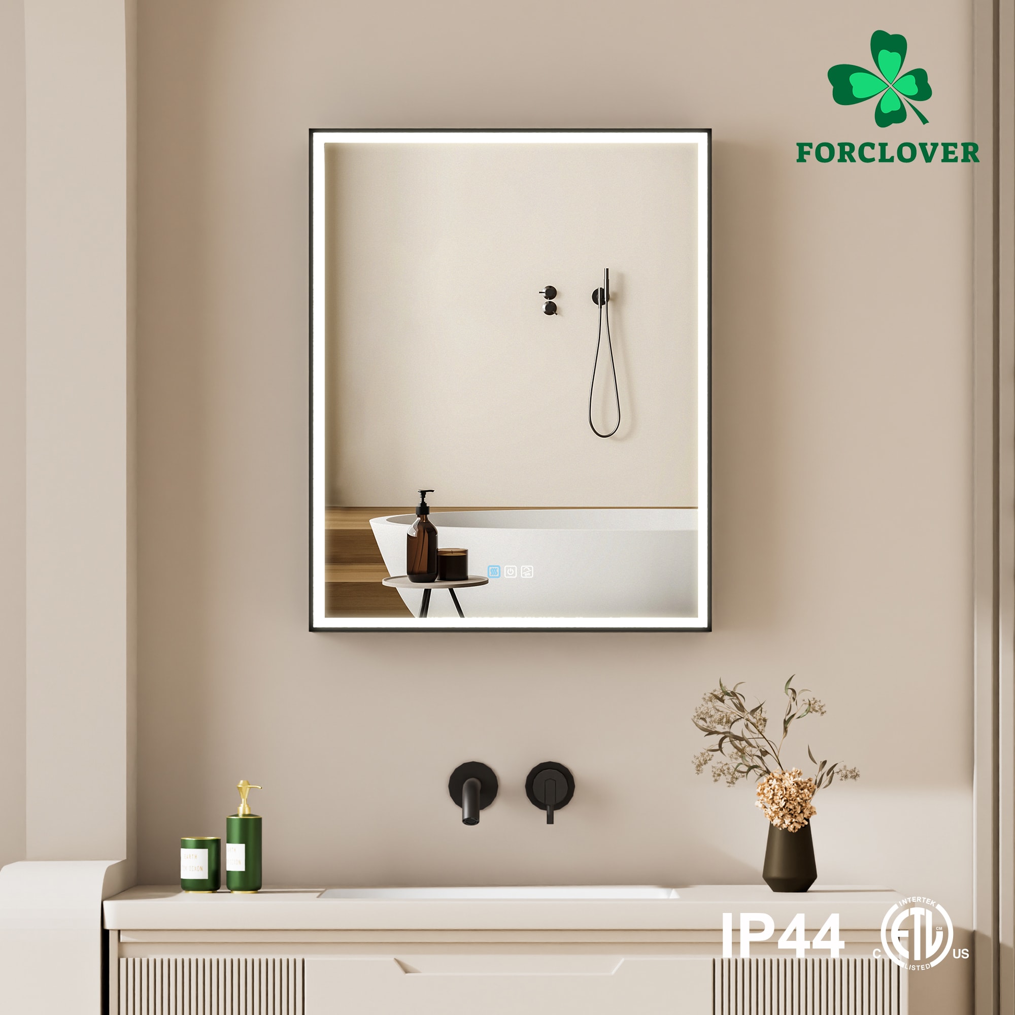 Forclover MF03ZC-BK2430L Bathroom-Medicine-Cabinets - View #18