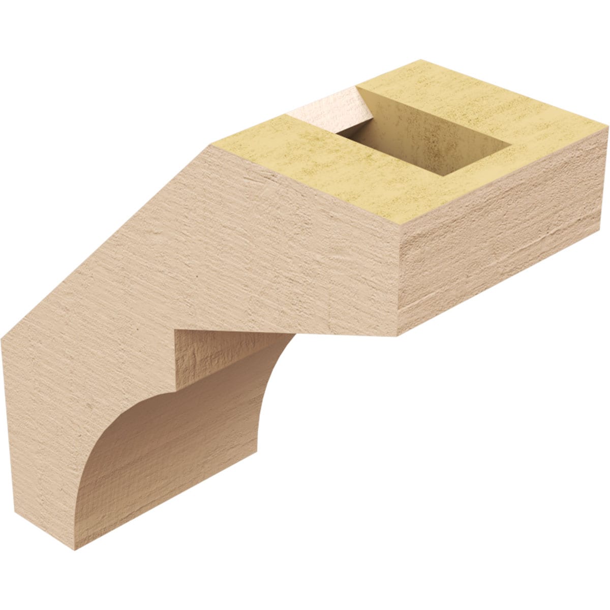 Ekena Millwork BRCUR03X06X06MONRCPR braces - View #6