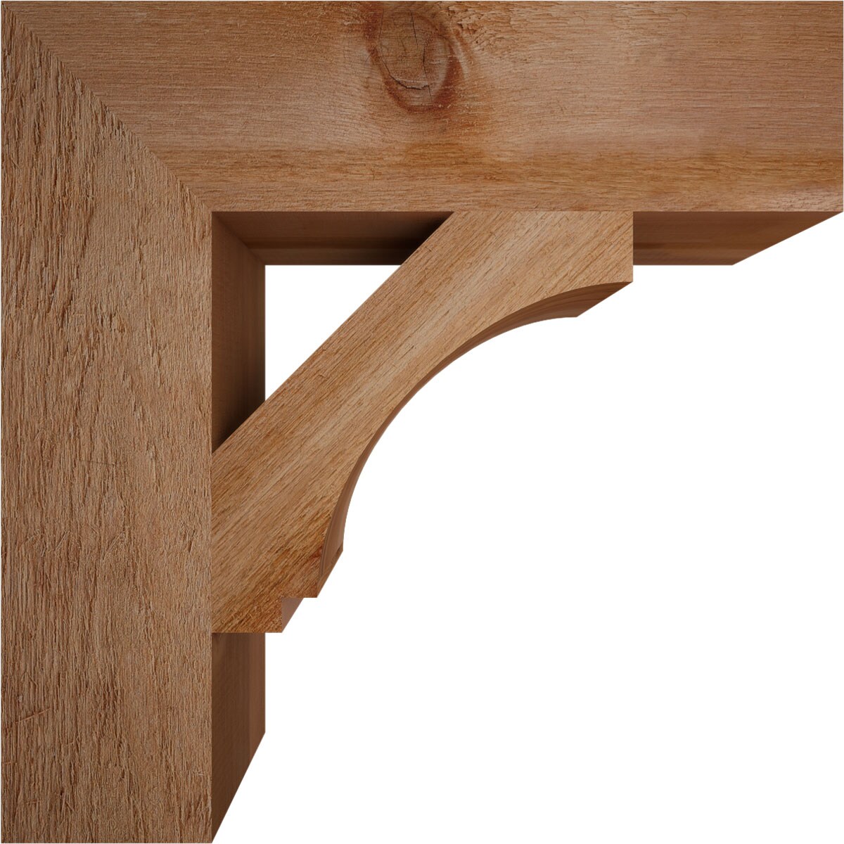 Ekena Millwork BKT06X24X24IMP05RWR Exterior-Brackets-Braces - View #3