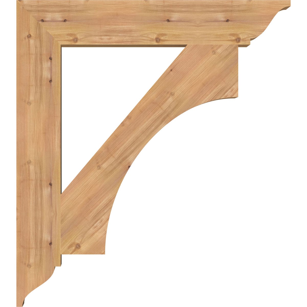 Ekena Millwork BKT06X34X38WTL01SWR Exterior-Brackets-Braces - View #3