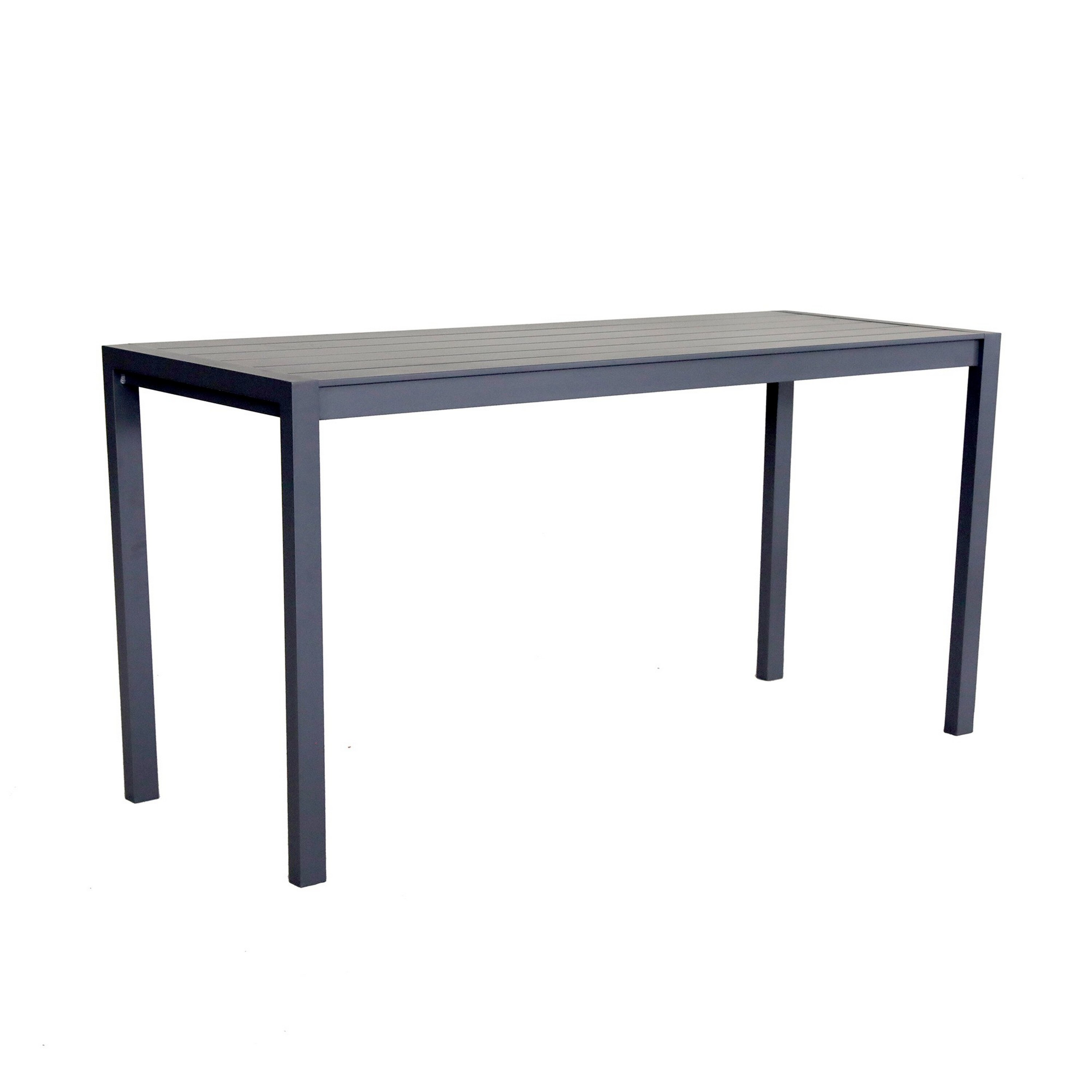 Benzara BM284156 Rectangle Outdoor Bar height 30-in W x 80-in L