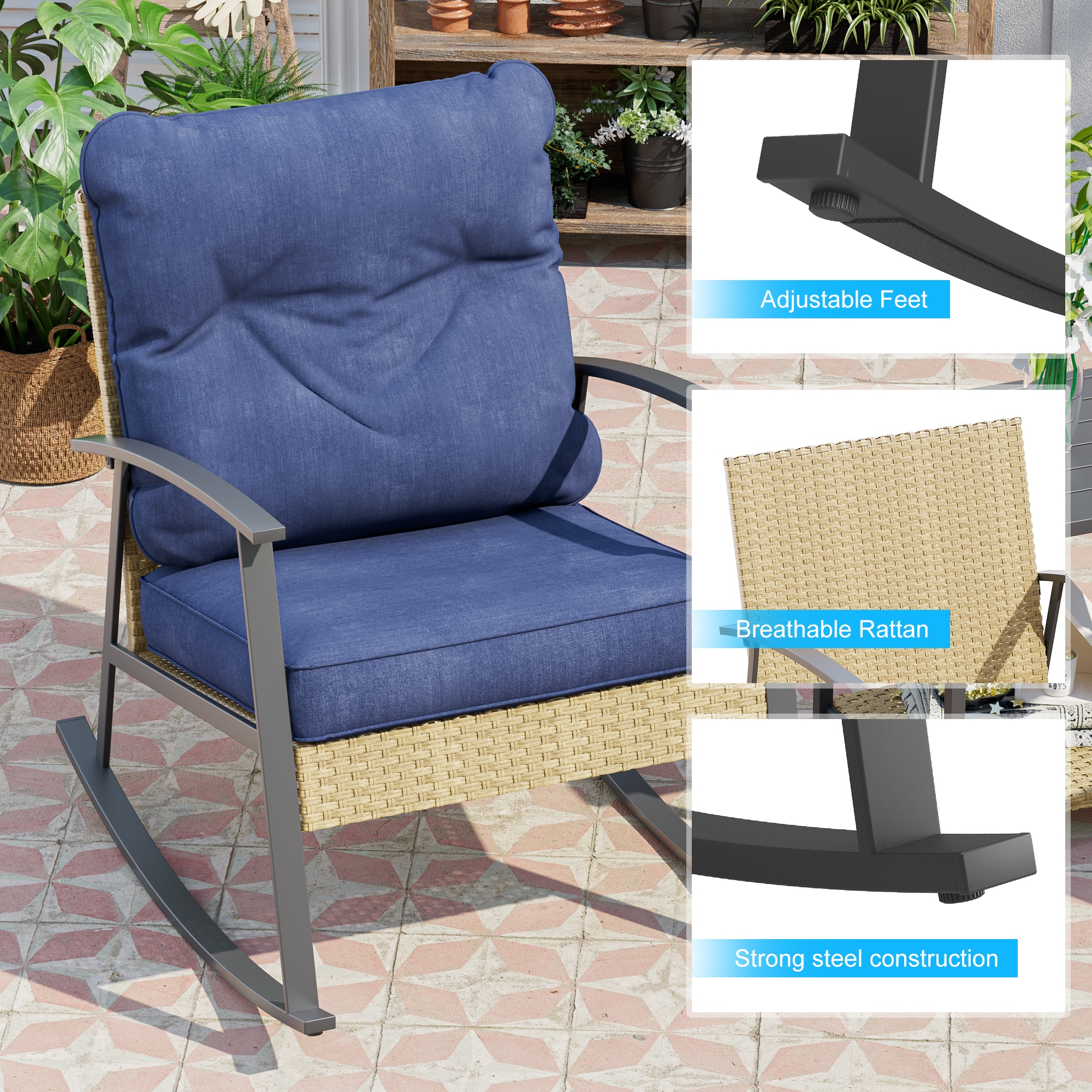 Sonkuki SD-RC-03NY Patio-Chairs - View #5