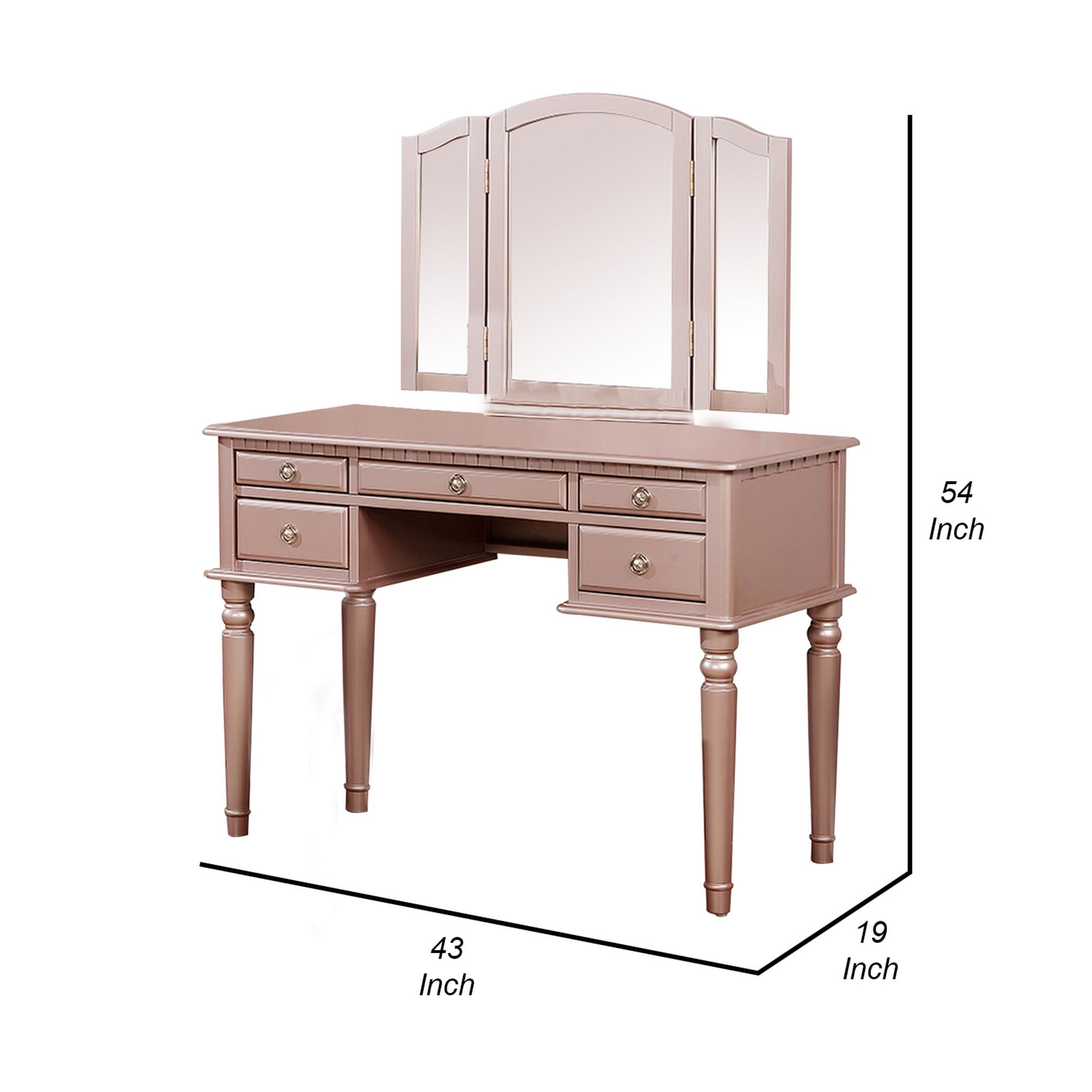 Benzara BM232895 Bedroom-Vanities - View #5