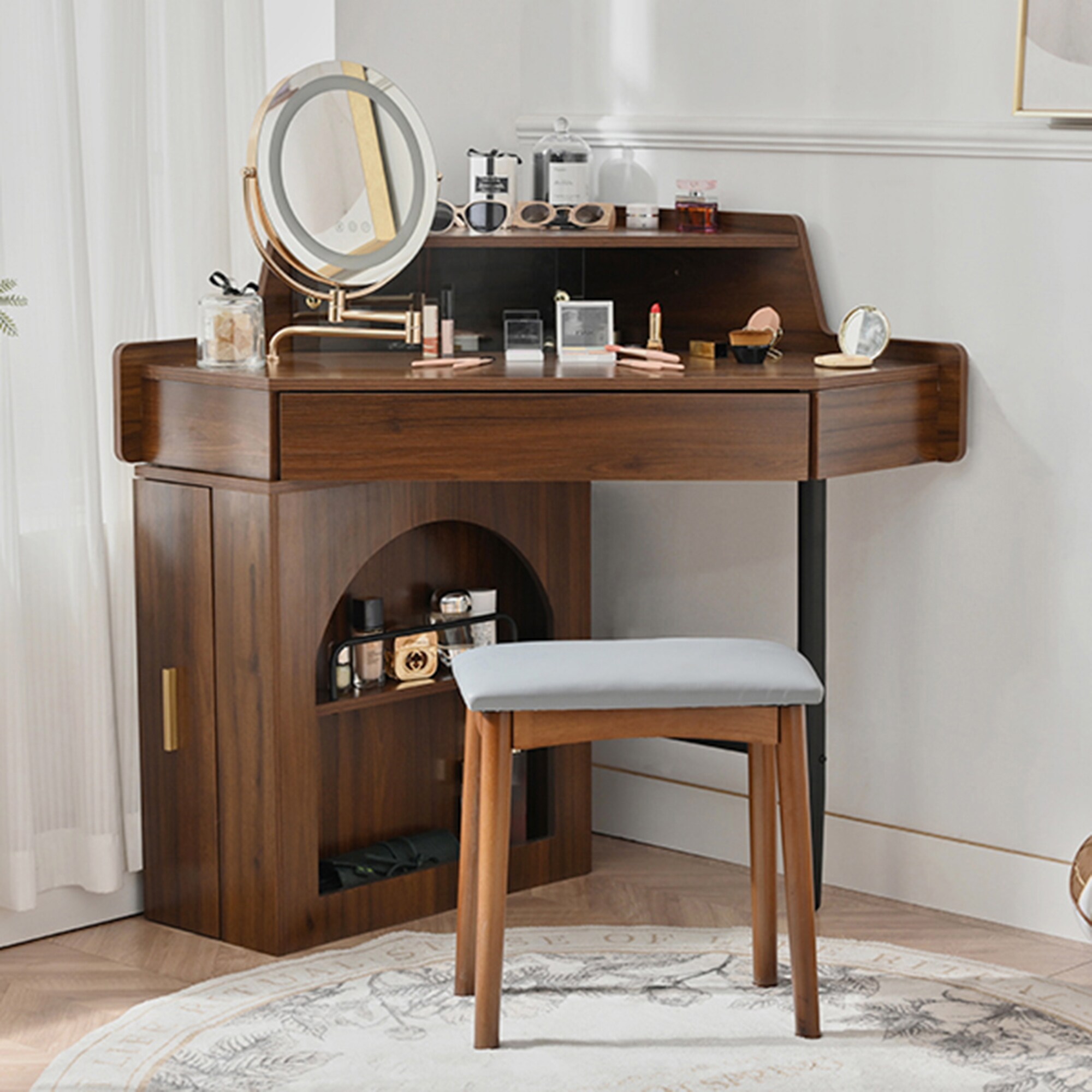 SINOFURN SYD250020WT Bedroom-Vanities - View #9