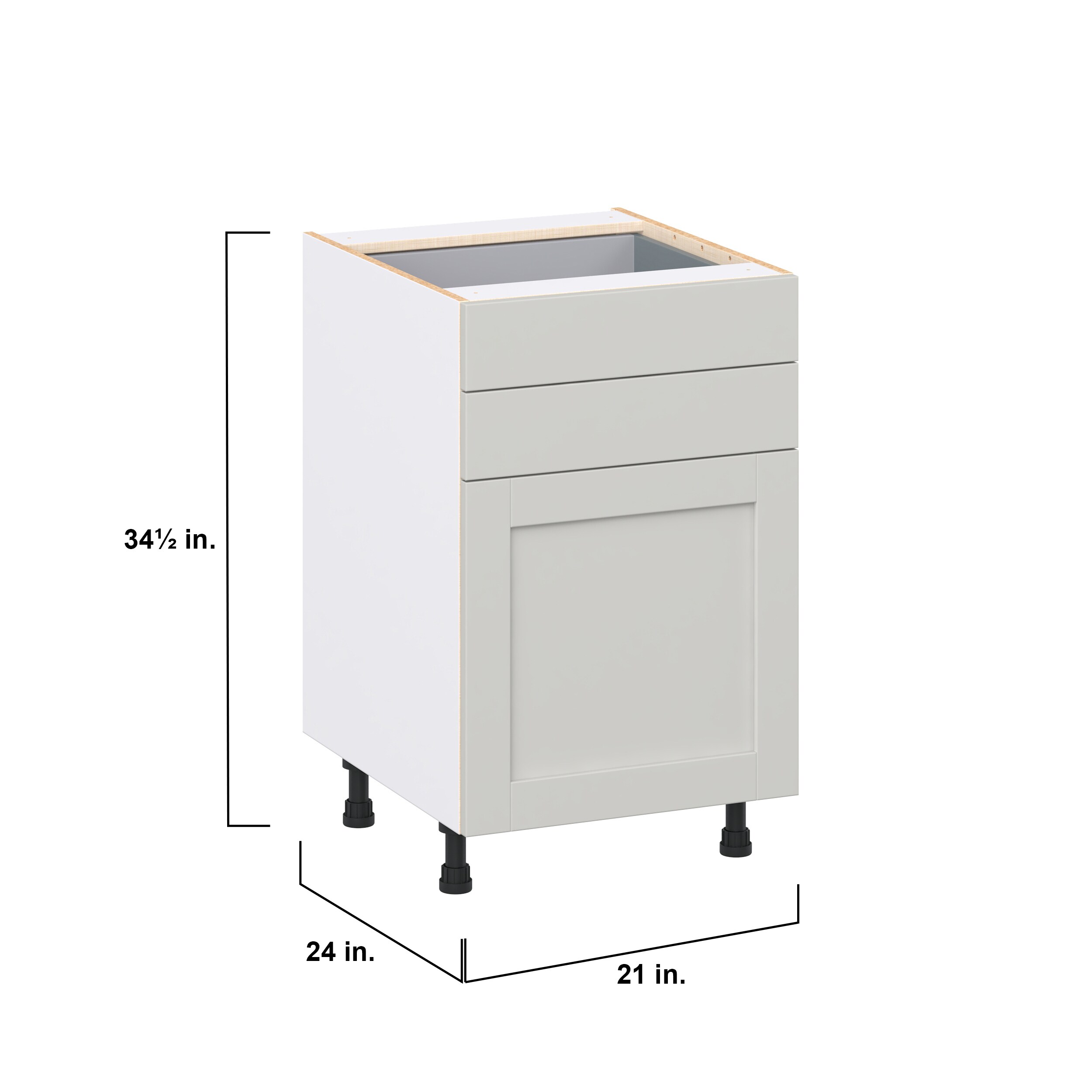 Hugo&Borg DSB21B(L/R)-CH Cabinets-Kitchen - View #4