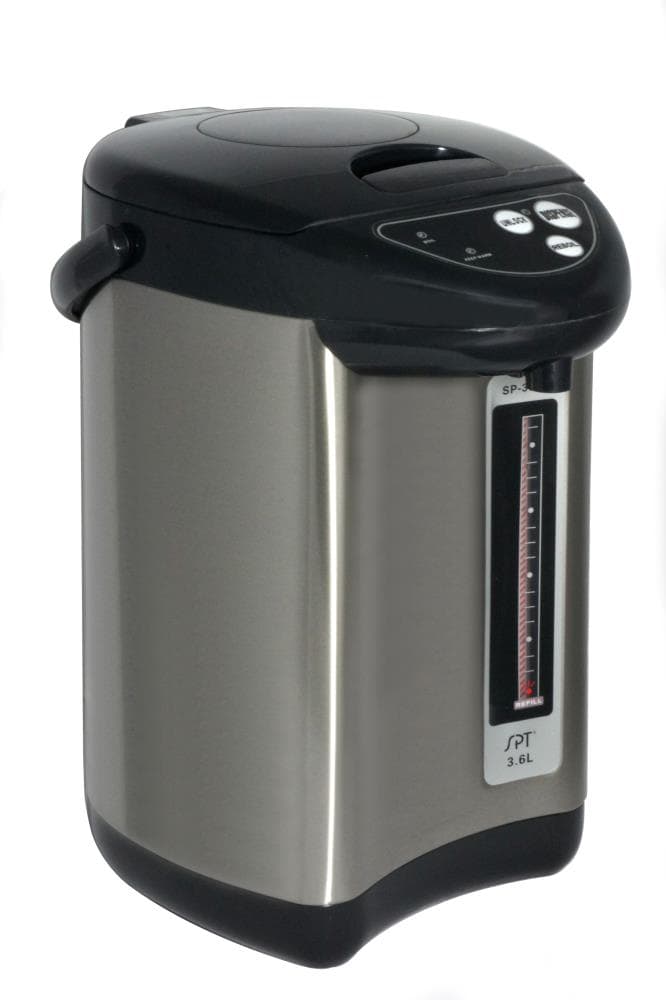 MegaChef 1.3 Gal. Stainless Steel Air Pot Hot Water Dispenser with