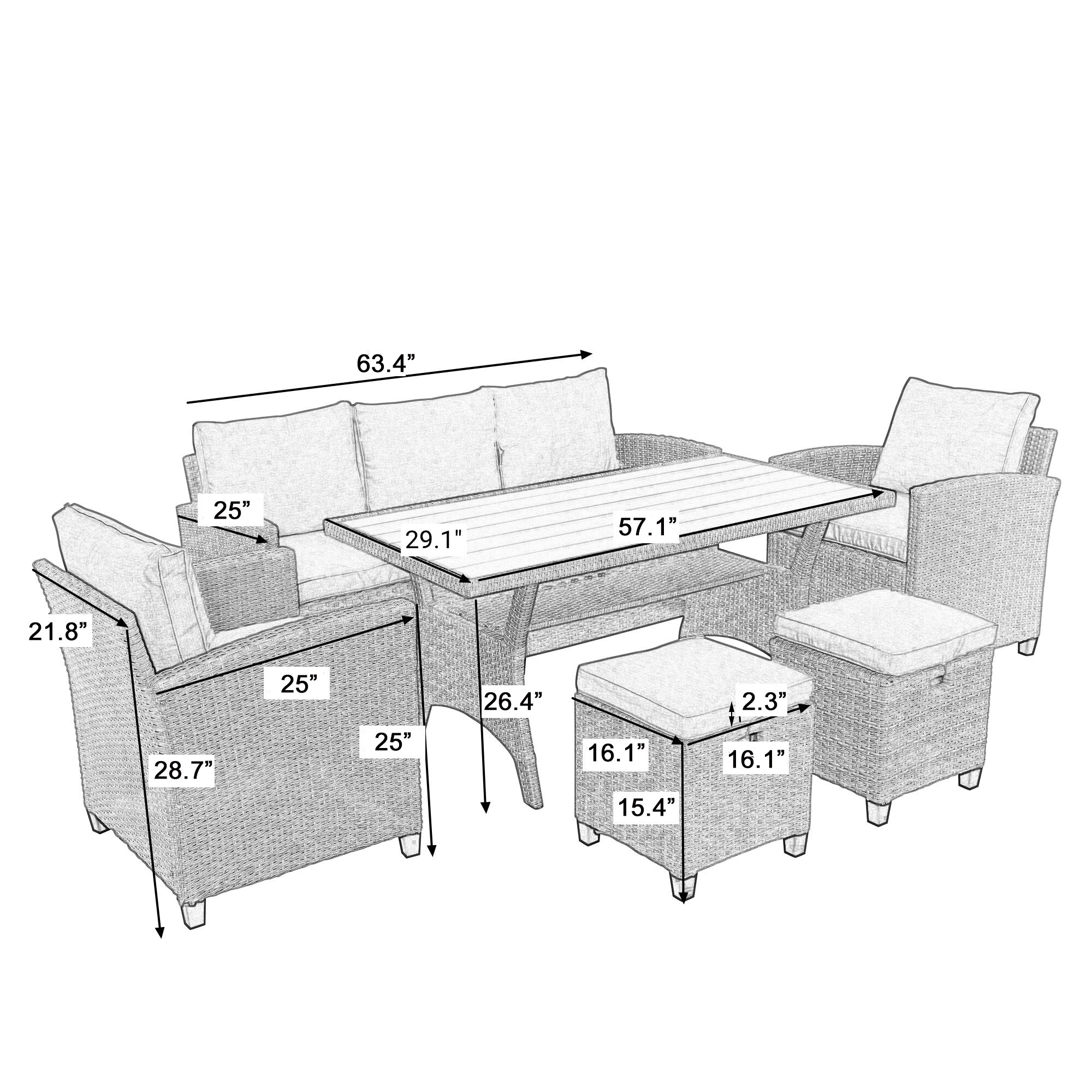 Bybafun YA0100328 Patio-Sofas-Daybeds - View #4